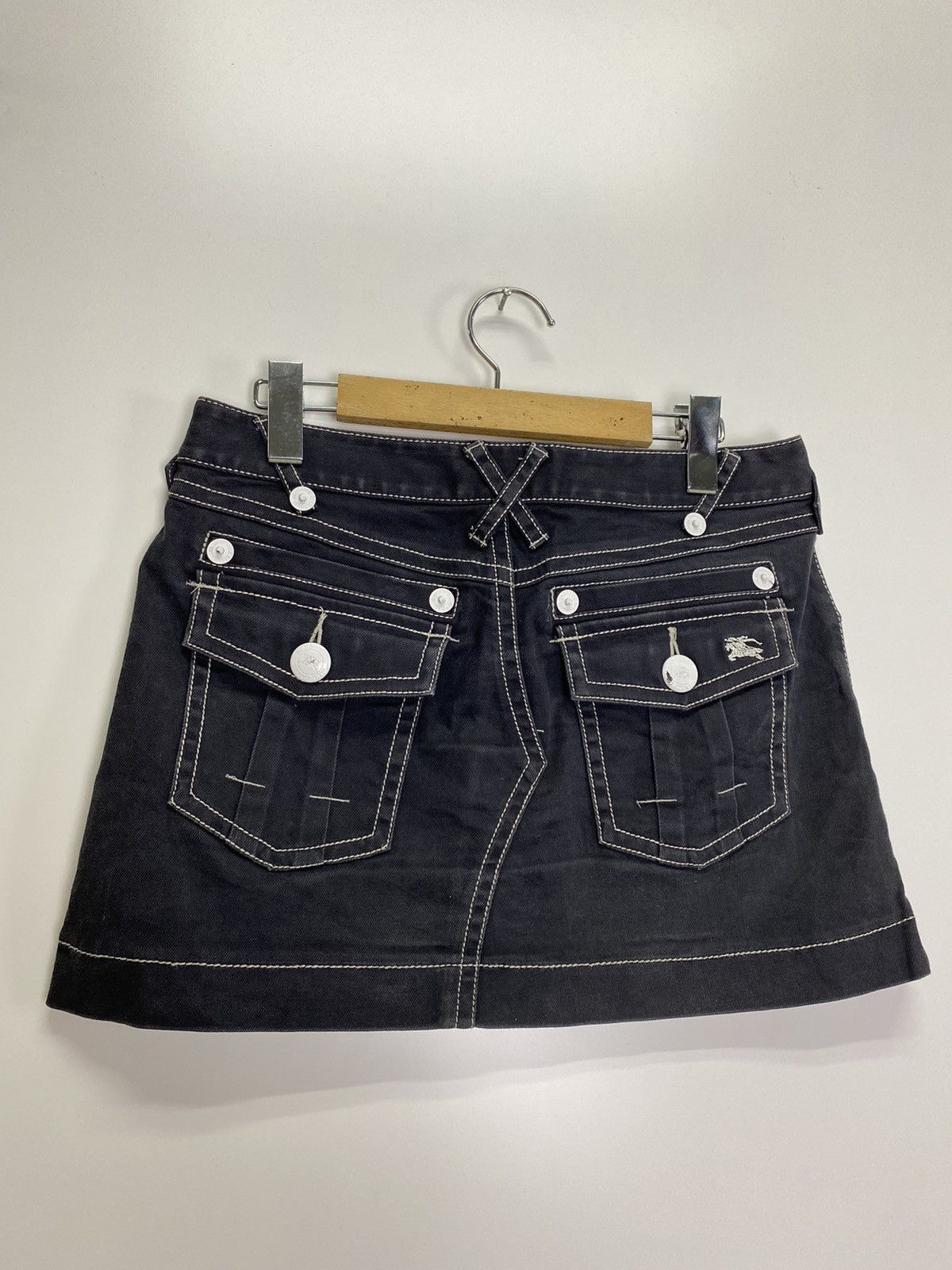 Burberry Burberry blue label mini skirts denim Size 30" / US 8 / IT 44 - 3 Thumbnail