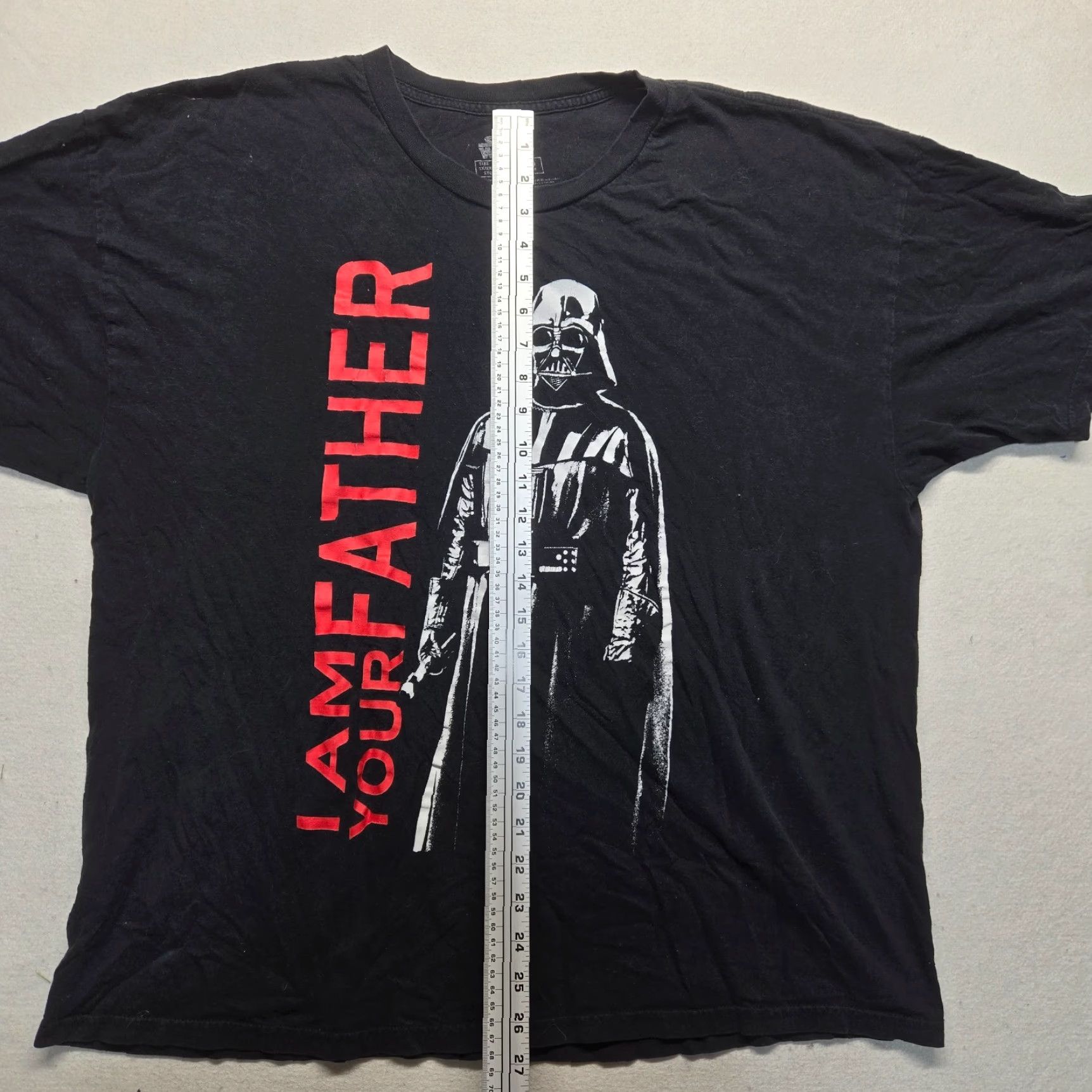 Star Wars Star Wars Darth Vader I Am Your Father Black T-Shirt Adult 2XL XXL Size US XXL / EU 58 / 5 - 6 Thumbnail