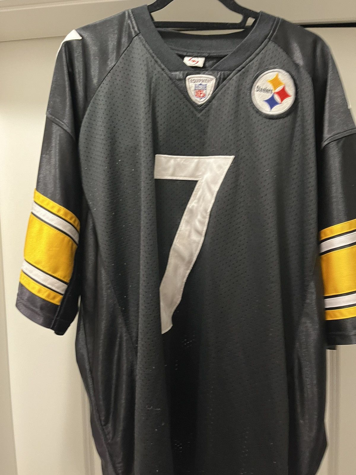 image of Nfl Steelers Ben Roethlisberger Jersey (Xl) in Black, Men's