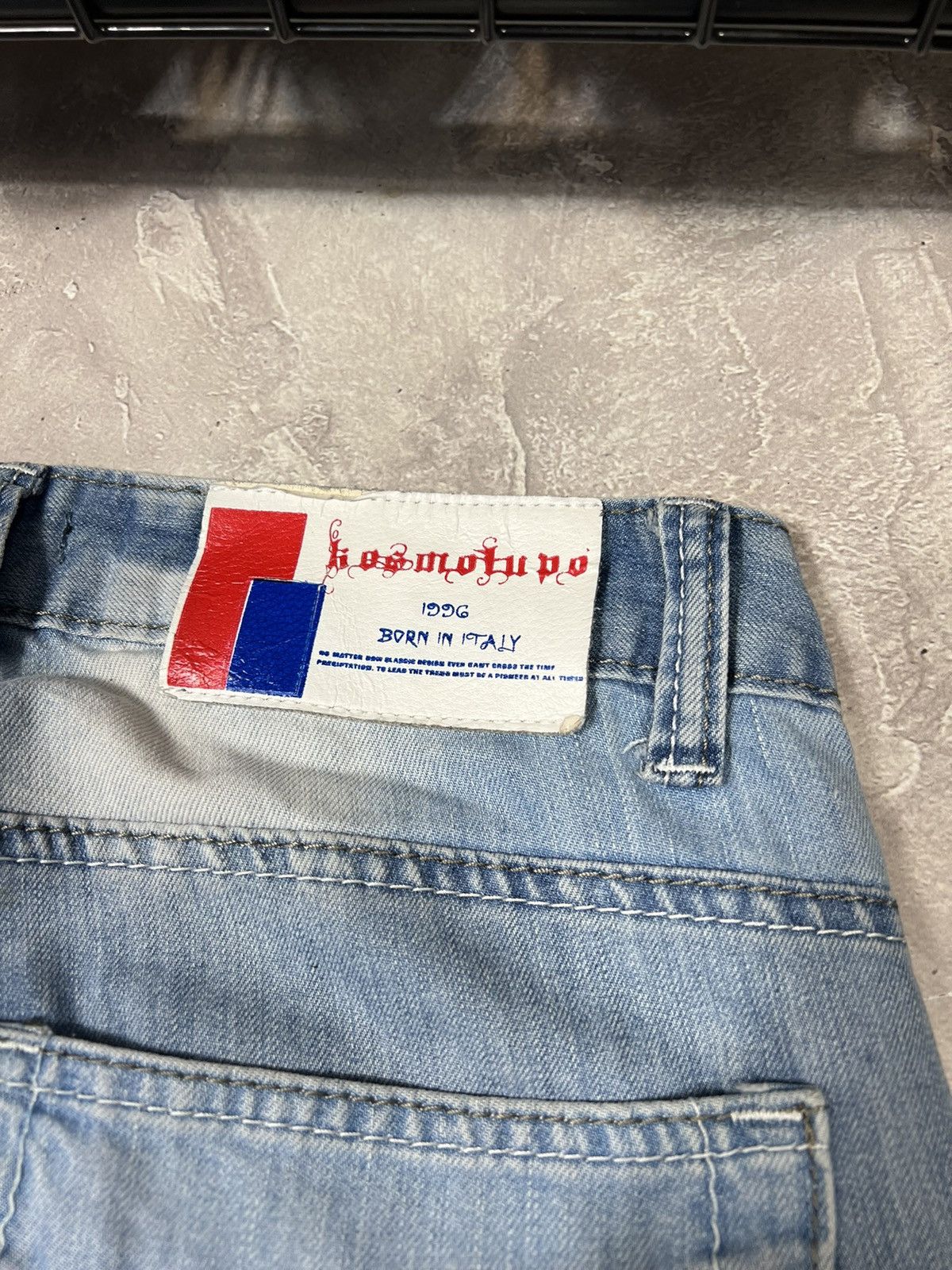 Vintage Vintage Kosmo Lupo Fade Distressed Y2k Denim Pants Size US 30 / EU 46 - 5 Thumbnail