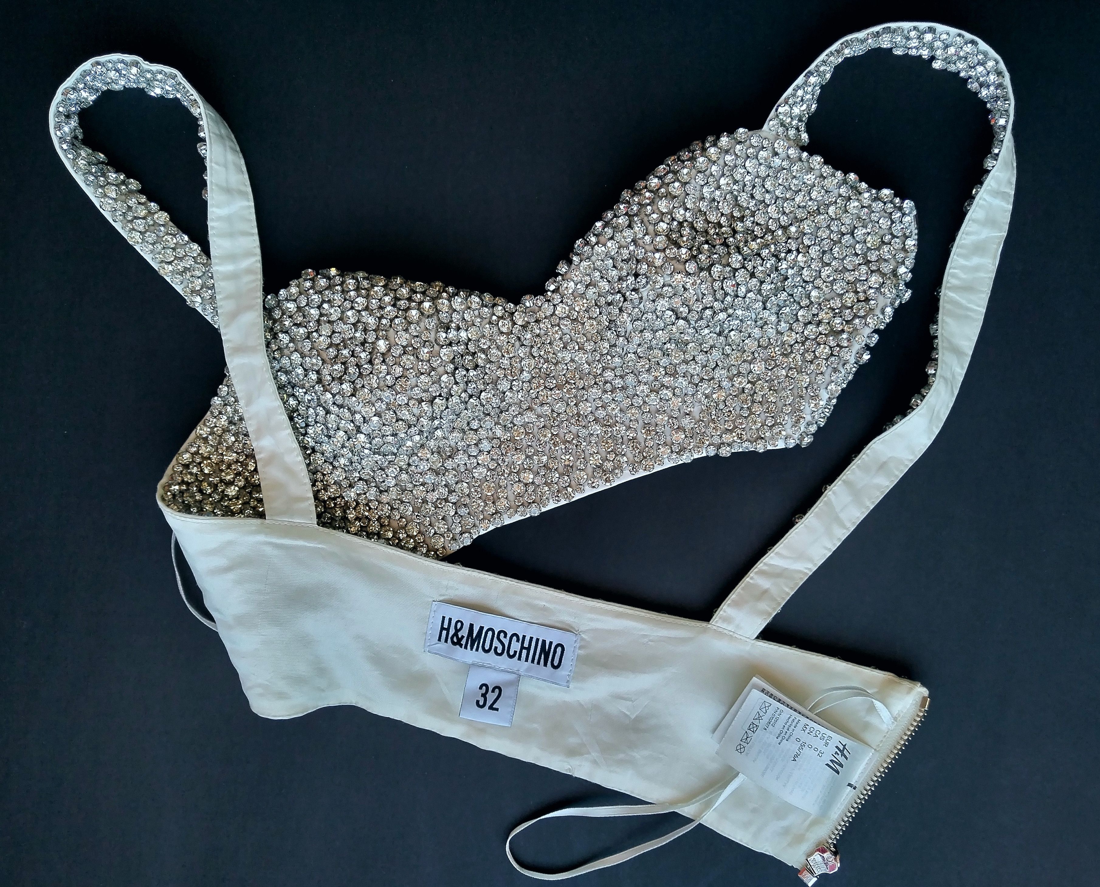 Moschino Crystal bustier Size XXS / US 00 / IT 34 - 11 Thumbnail