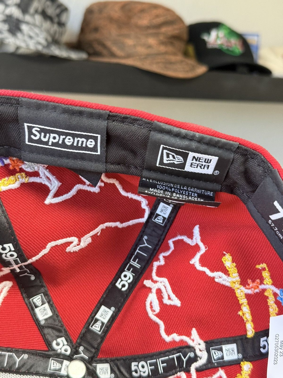 Supreme Supreme Lighting World Hat Size ONE SIZE - 8 Thumbnail