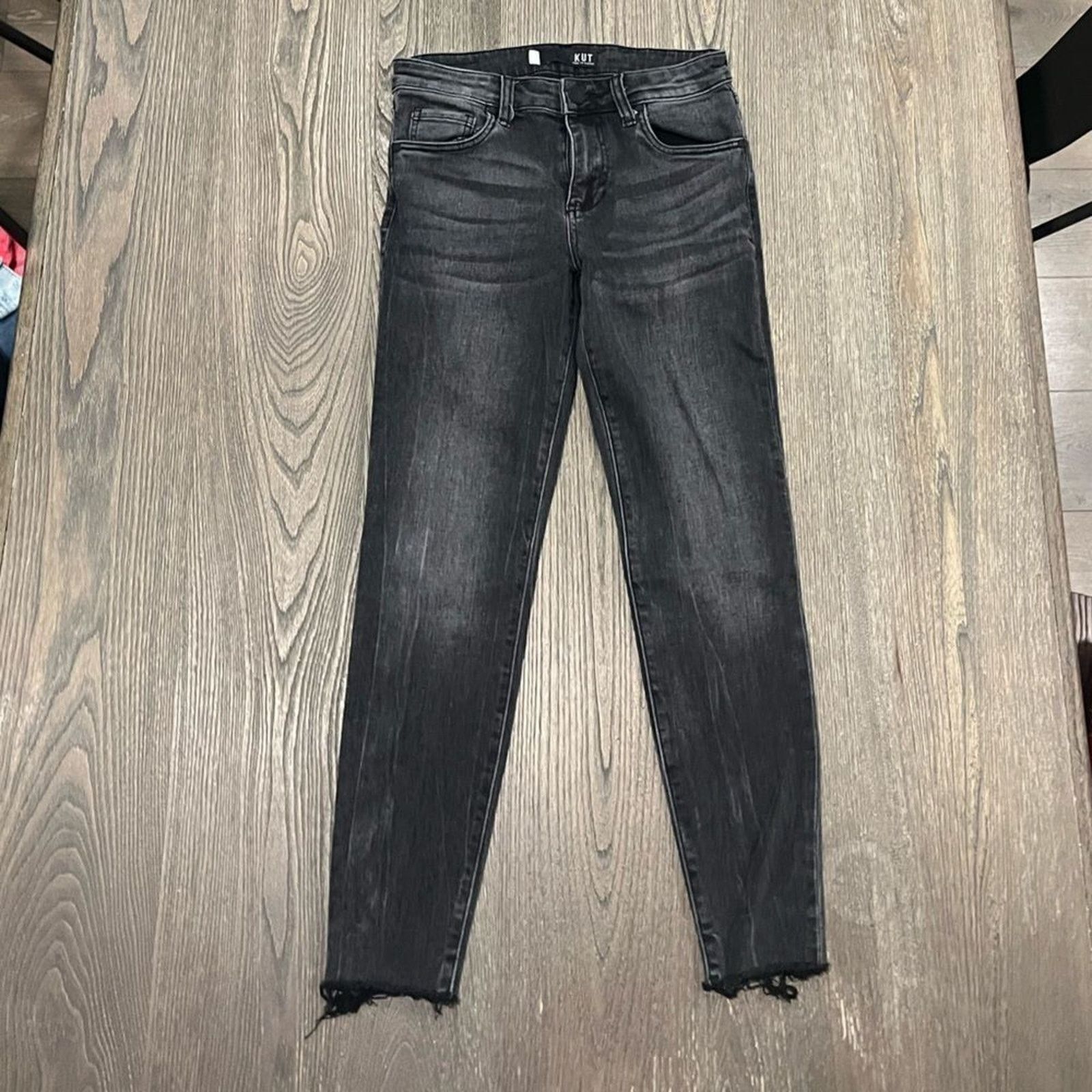 Vintage Kut from the Kloth Connie Ankle Skinny Denim Jeans Size 0 Size 25" / US 0 / IT 36 - 1 Thumbnail