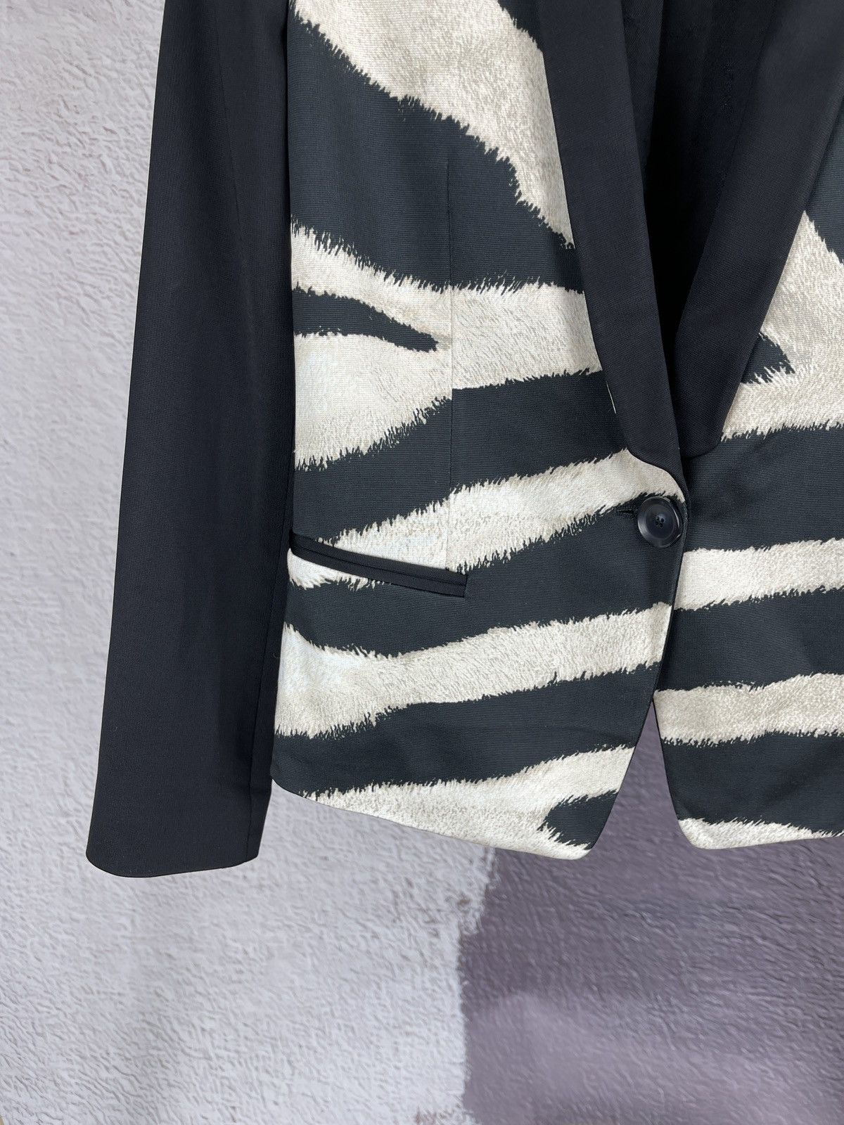 Just Cavalli Just Cavalli zebra hype Roberto Cavalli jacket blazer Size S / US 4 / IT 40 - 4 Thumbnail