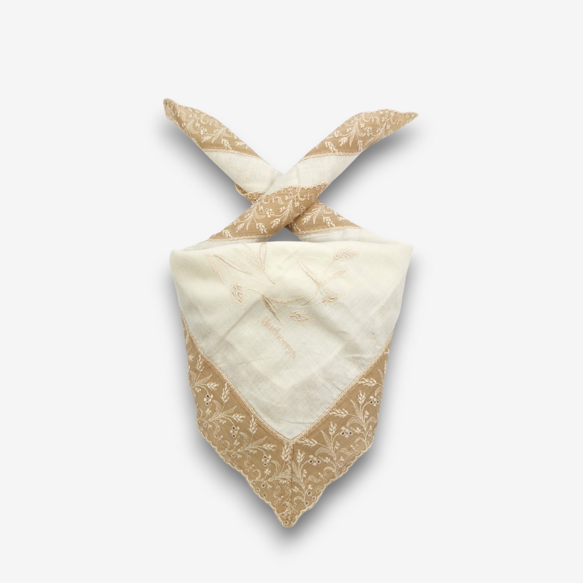 Burberry Vintage Burberry Handkerchief Pocket Square Bandana Size ONE SIZE - 4 Thumbnail