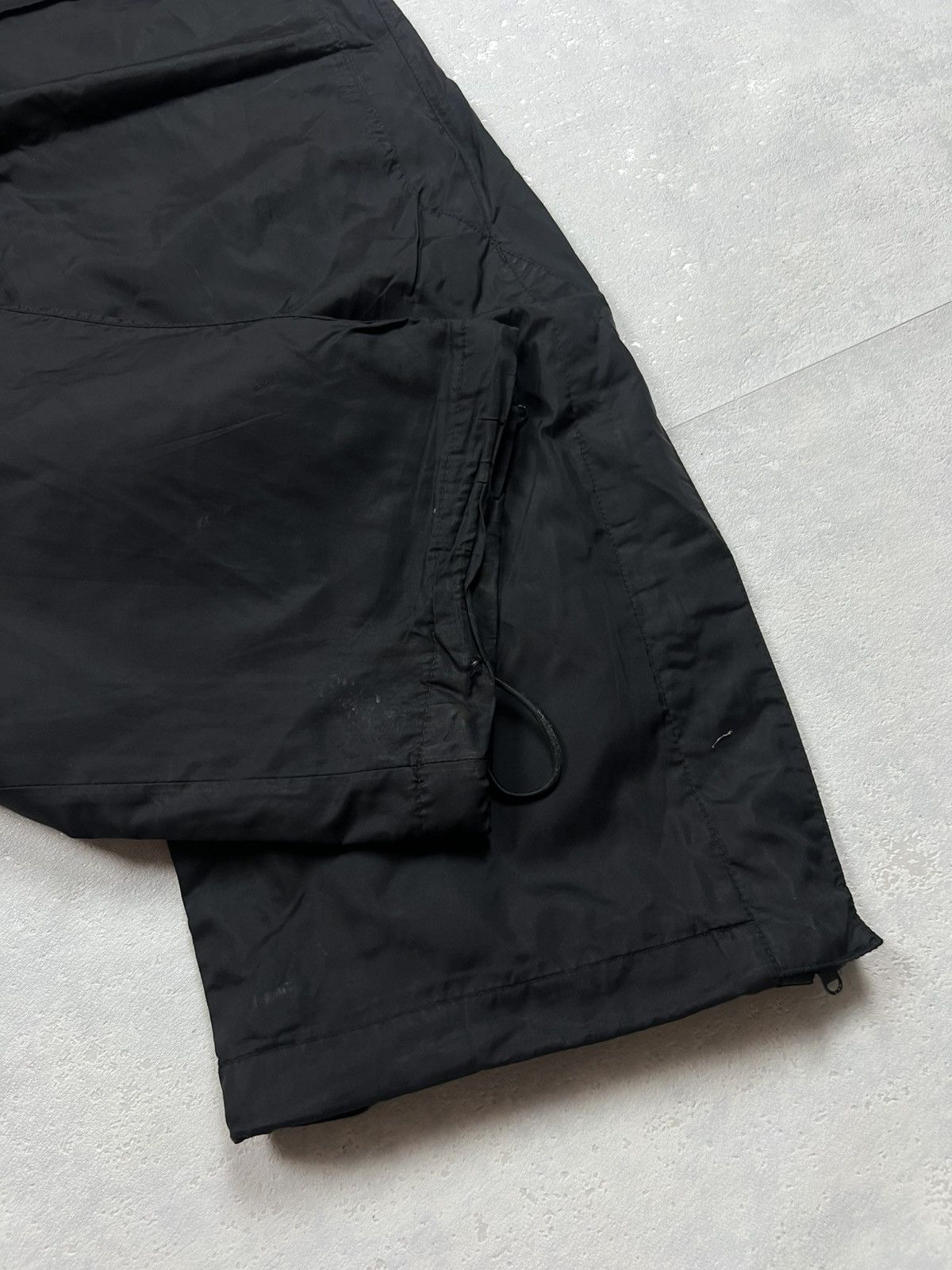 Nike 00s Nike Double Logo Vintage Y2K Parachute Nylon Retro Pants Size US 32 / EU 48 - 6 Thumbnail