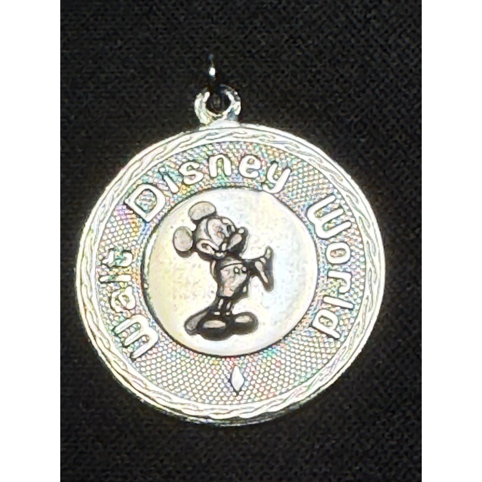 Disney Sterling Vintage Walt Disney World Mickey Pendant Size ONE SIZE - 1 Thumbnail