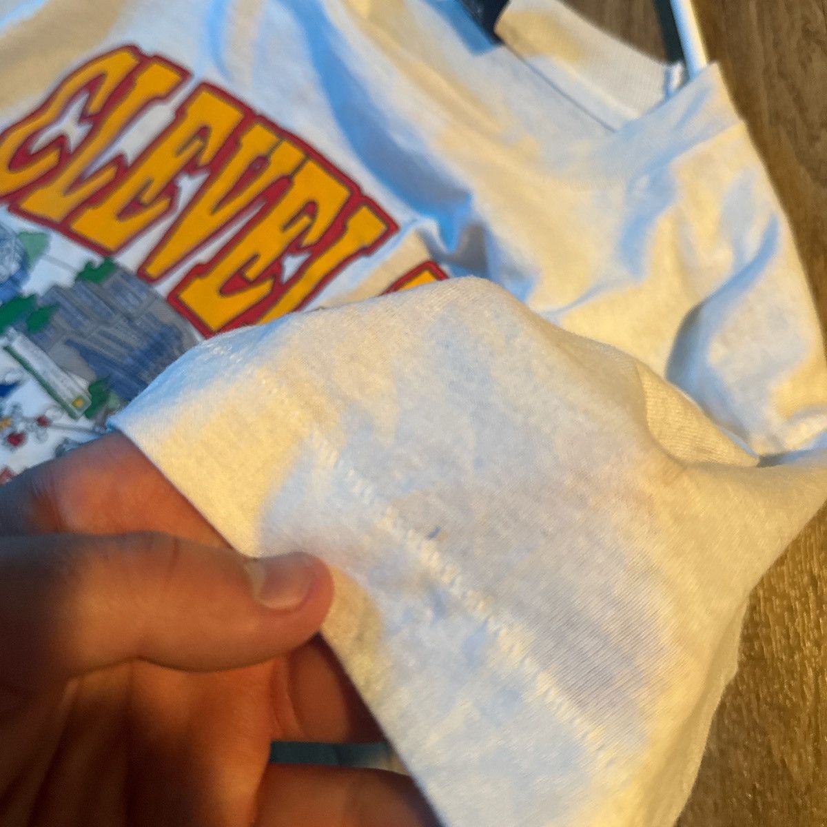 Vintage 90s Cleveland Ohio Tee Size US M / EU 48-50 / 2 - 4 Thumbnail