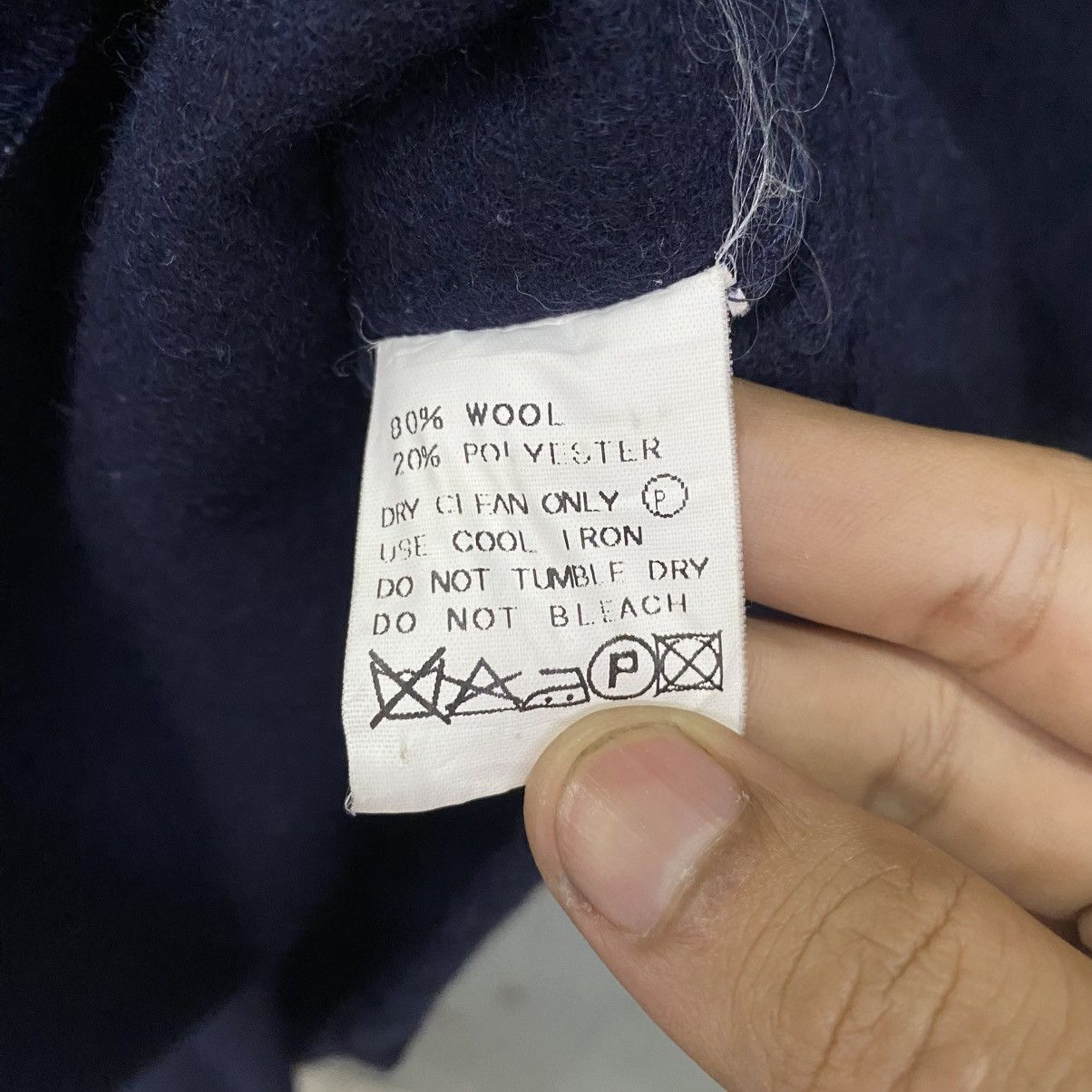 Edifice Japan Edifice Japan Wool Deck Style Button Jacket Navy Minimalist Size US M / EU 48-50 / 2 - 15 Thumbnail