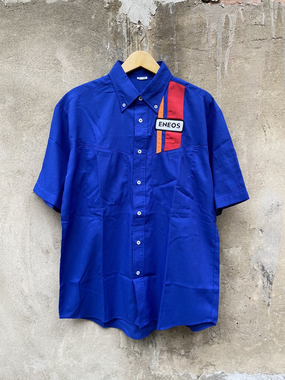 Japanese Brand × Vintage Vintage Eneos Shirt Size US XL / EU 56 / 4 - 1 Thumbnail