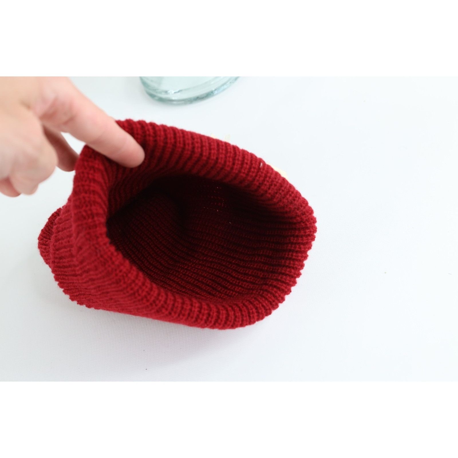 Vintage NOS Vintage 70s Streetwear Chunky Ribbed Knit Winter Beanie Size ONE SIZE - 6 Thumbnail
