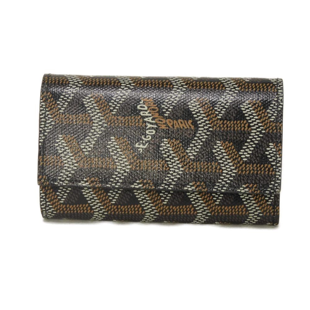 Goyard Goyard Goyard Saint Michel Goyardine Canvas Leather Key Case Leather Key case DUTY FREE for USA Size ONE SIZE - 1 Thumbnail