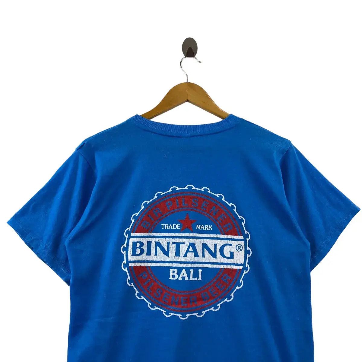 Vintage Vintage BINTANG BALI Pilsener Beer Hand Made Tee Shirt Top Size US S / EU 44-46 / 1 - 2 Thumbnail