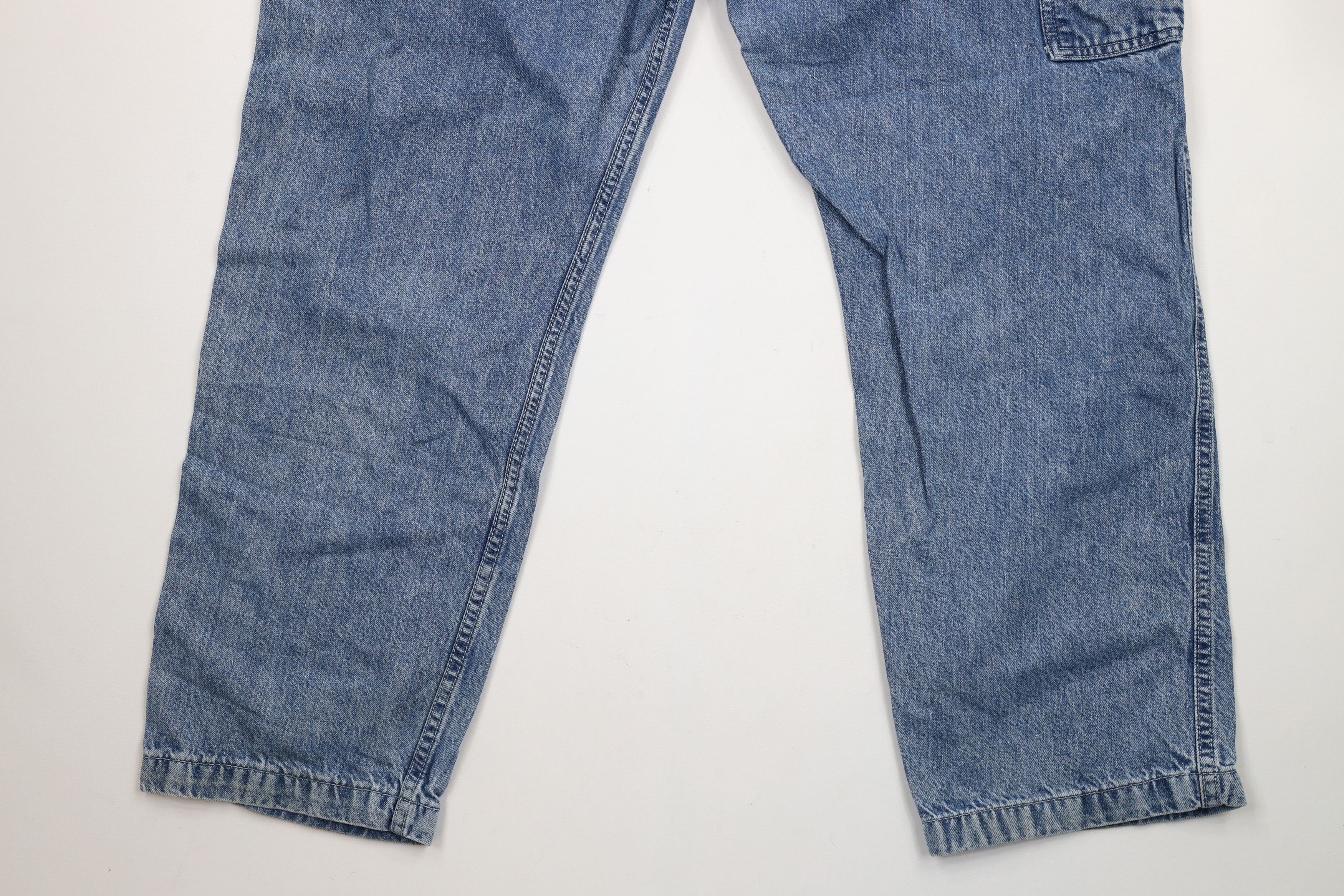 Levi's × Vintage Vintage Y2K Levis Relaxed Fit Dungaree Denim Jeans Blue Size US 38 / EU 54 - 12 Thumbnail
