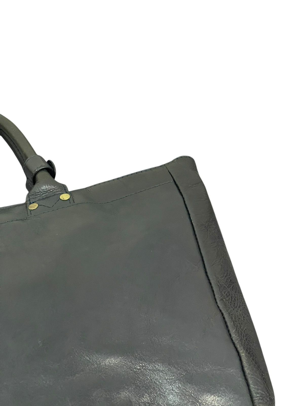 Genuine Leather Full Leather Complete Works Tote Brief Bag 1🟩7 Size ONE SIZE - 15 Thumbnail