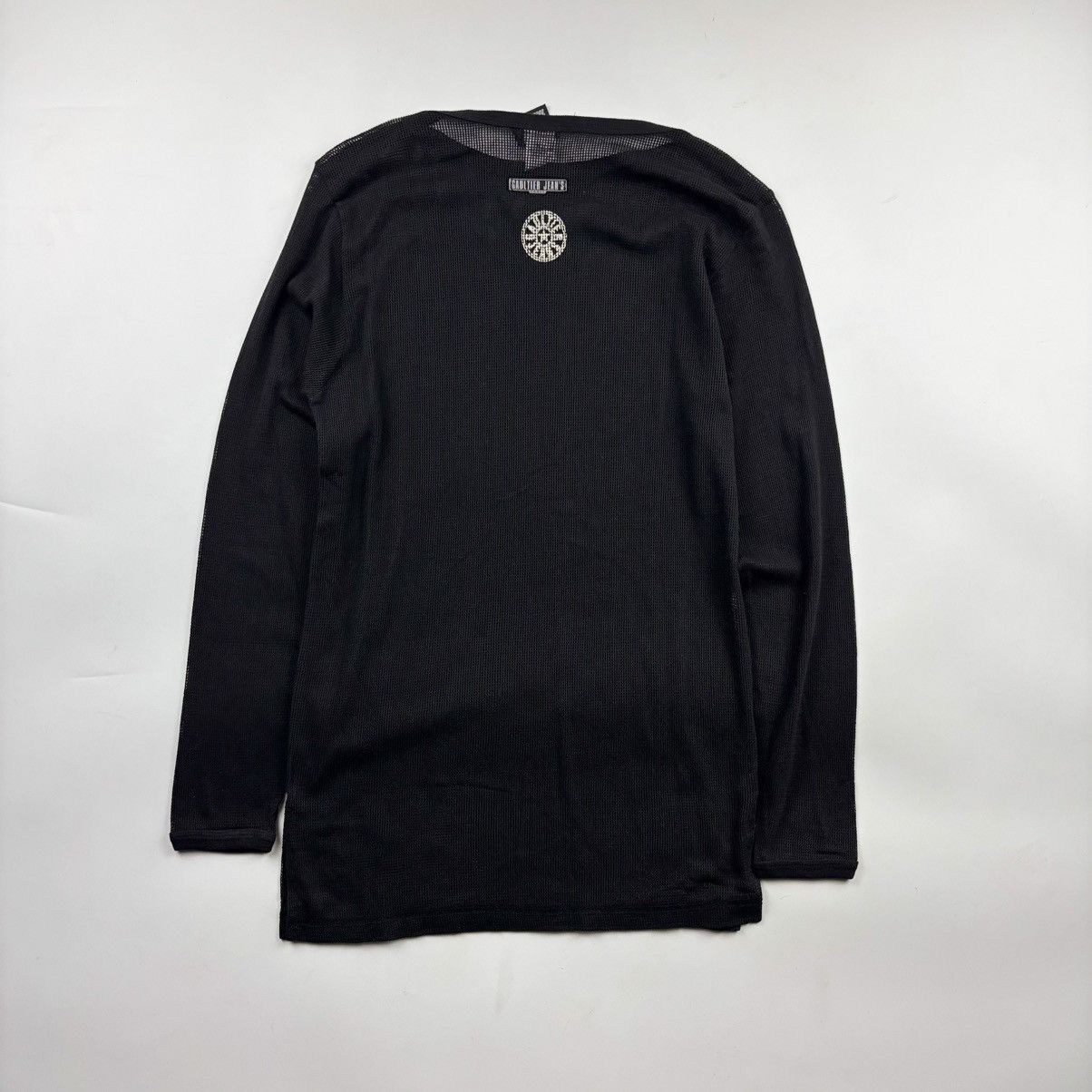 Jean Paul Gaultier Jean Paul Gaultier Mesh Knit Patterned Long Sleeves Size M / US 6-8 / IT 42-44 - 5 Thumbnail