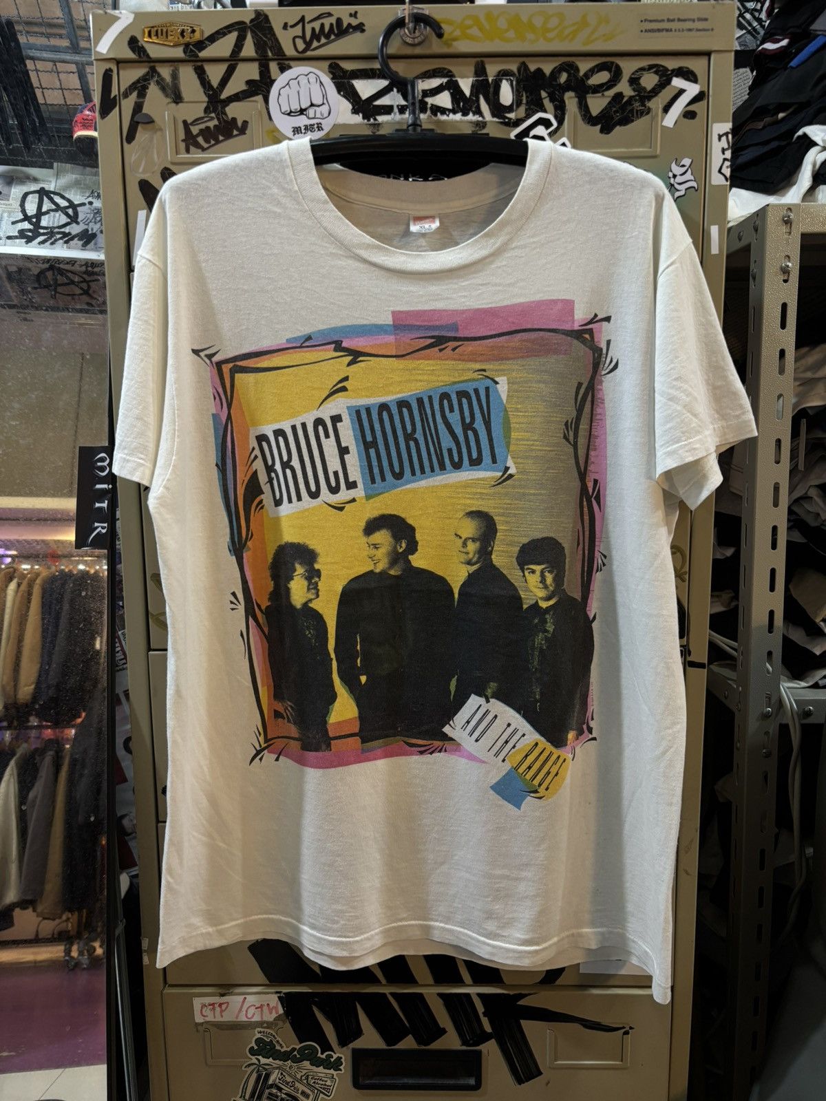 Band Tees Vintage Bruce hornsby tee Size US XL / EU 56 / 4 - 1 Thumbnail
