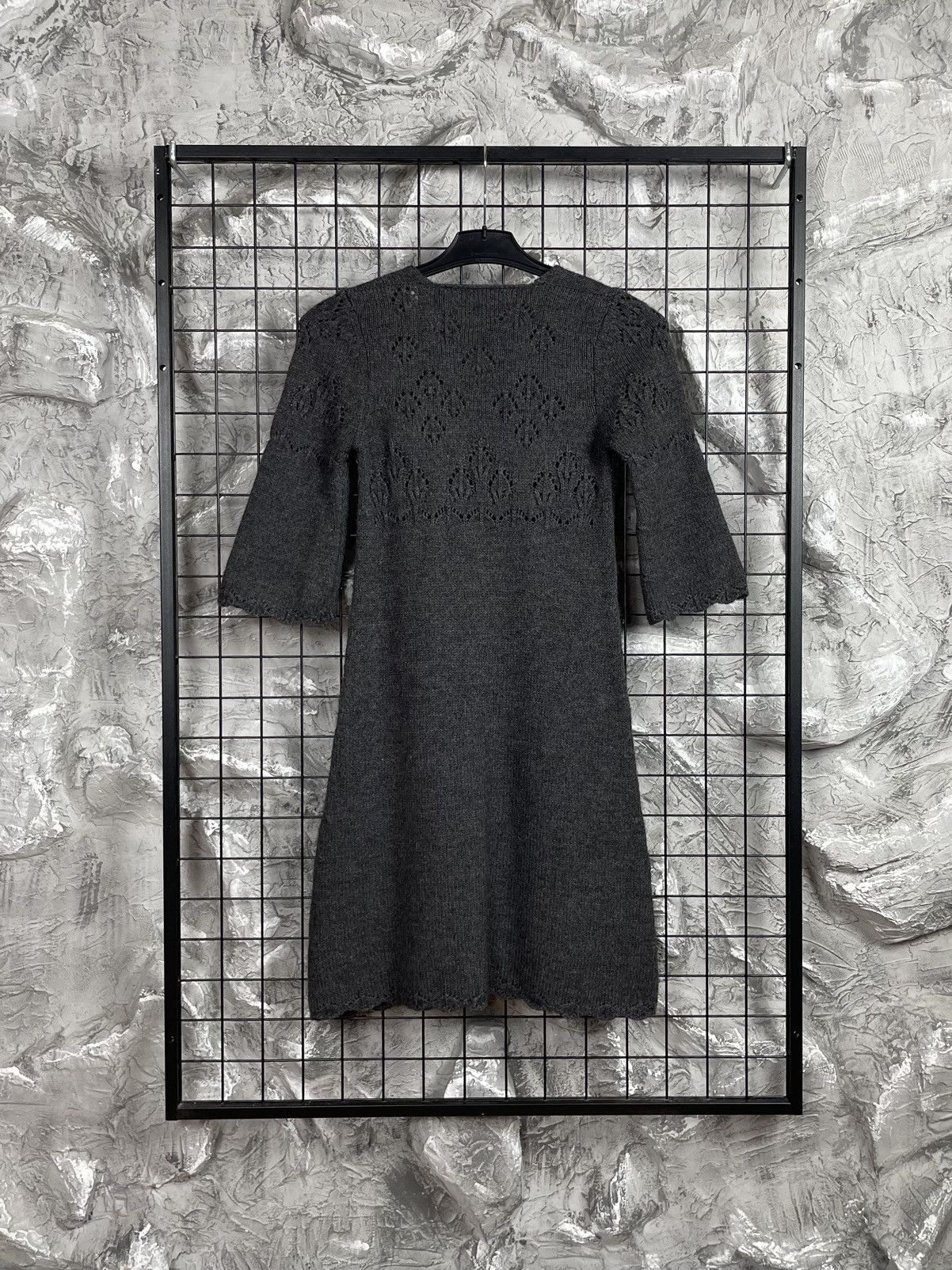 Miss Sixty Miss Sixty Vintage Alpaca Blend Knit Dress Grunge Y2K Style Size S / US 4 / IT 40 - 2 Thumbnail