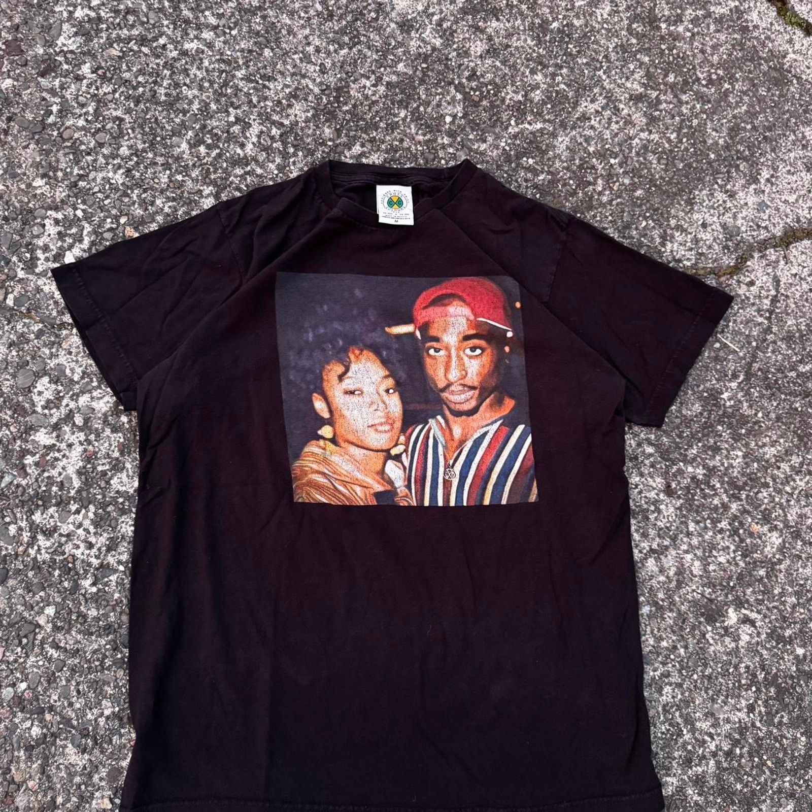 Cross Colours Vintage Cross Colours Tupac & Da Brat T-Shirt – Size Medium Size US M / EU 48-50 / 2 - 1 Thumbnail