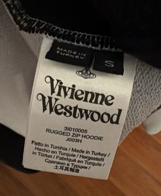 Vivienne Westwood Vivienne Westwood Big Orb Rugged Full Zip Hoodie Size US S / EU 44-46 / 1 - 4 Thumbnail