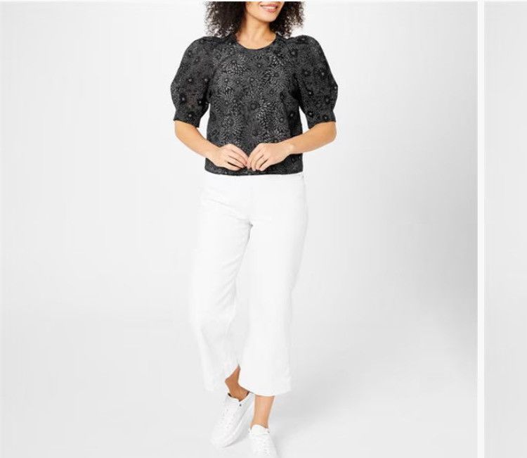 Ted Baker Ted Baker Ingriid Black Box Puff Sleeve Blouse 1 US 2-4 Size S / US 4 / IT 40 - 3 Thumbnail