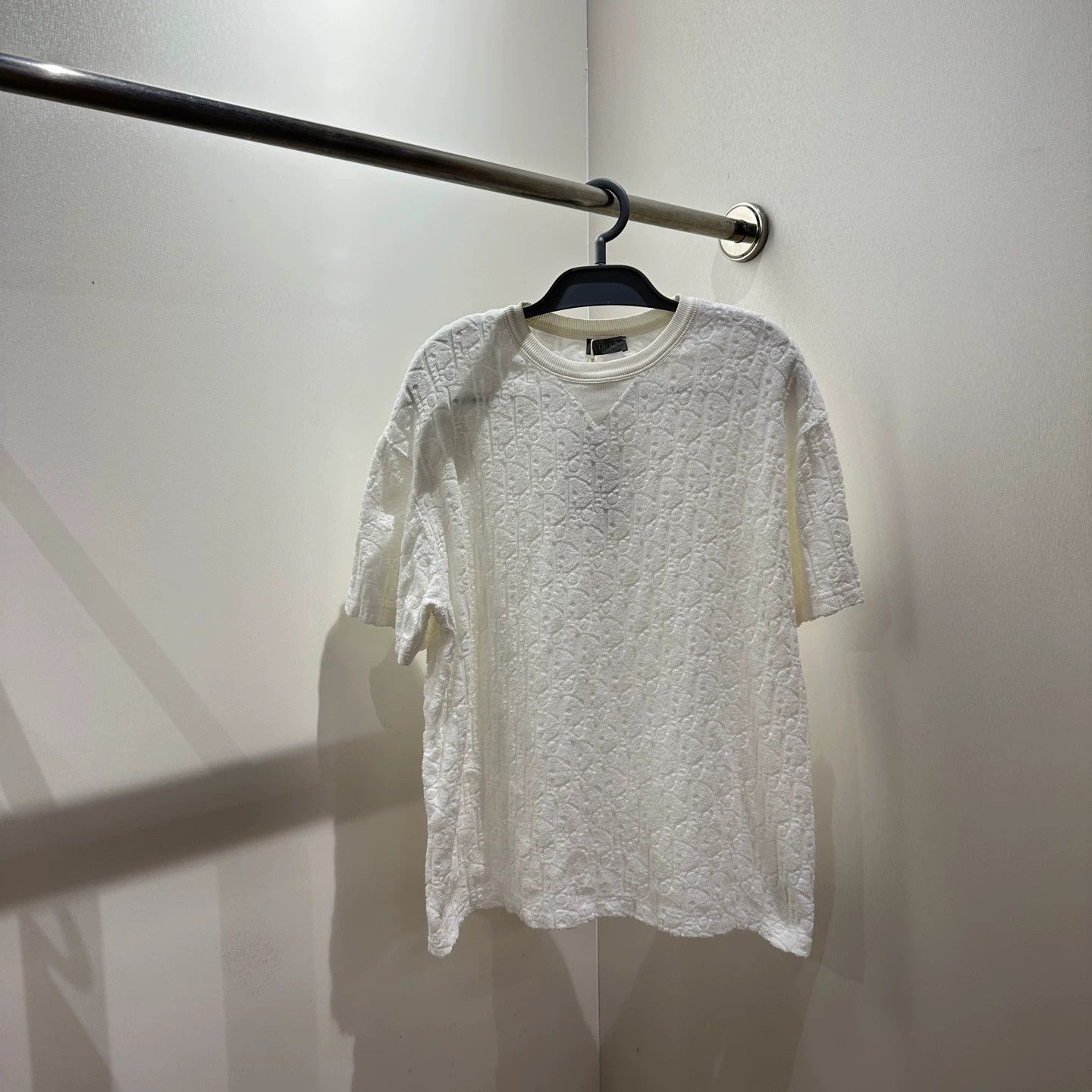 Dior Dior apr717 Monogram Cotton Short Sleeve Tee M Size M / US 6-8 / IT 42-44 - 1 Thumbnail