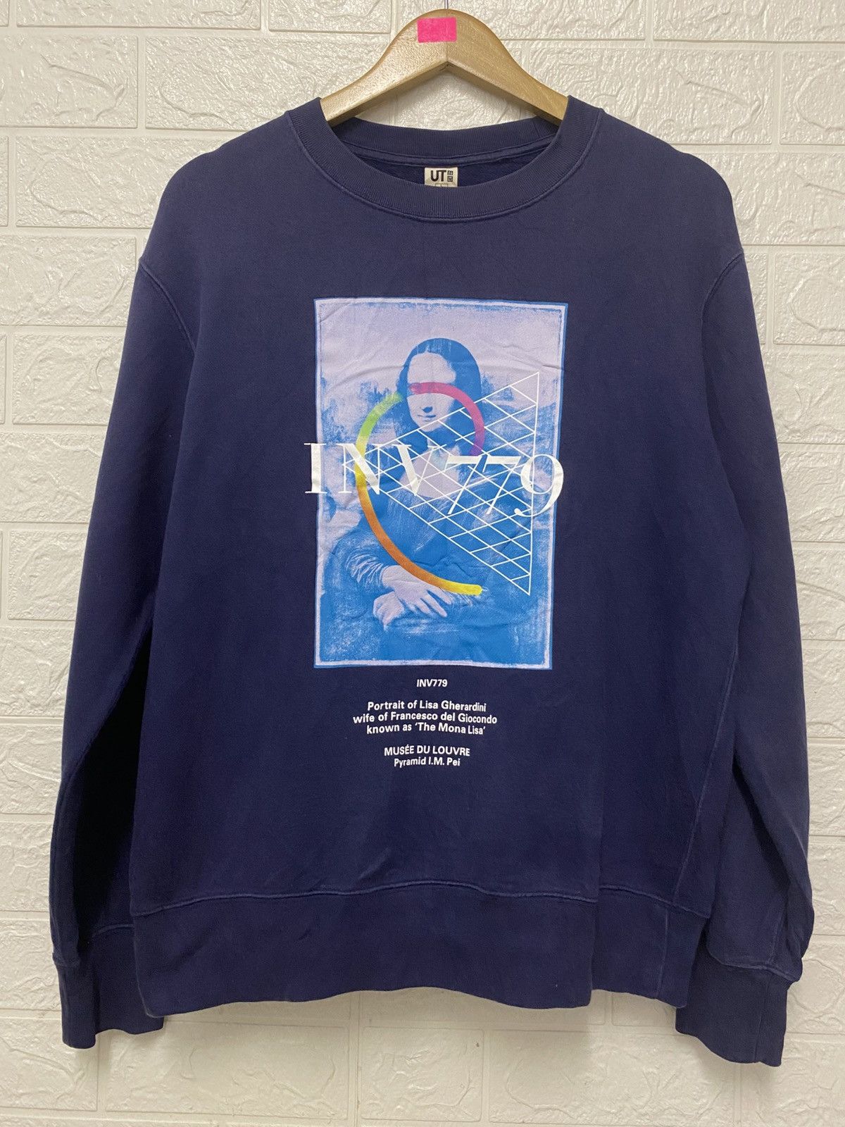 Japanese Brand UNIQLO X Peter Saville X Louvre Museum Mona Lisa Size US L / EU 52-54 / 3 - 1 Thumbnail