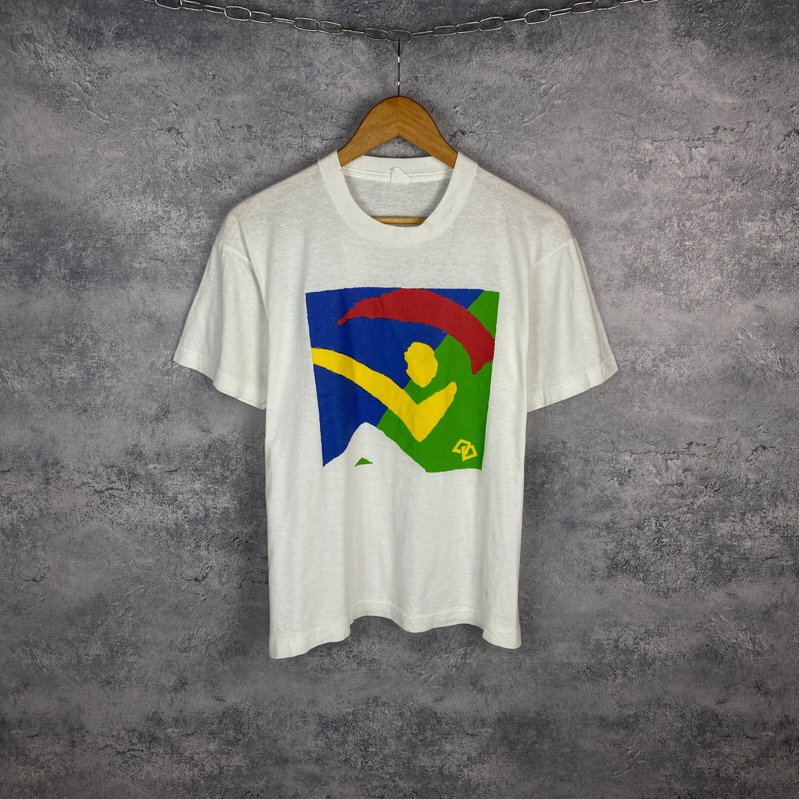 Other Art Tee Men's Size S-M White Short Sleeve ` Size M / US 6-8 / IT 42-44 - 1 Thumbnail