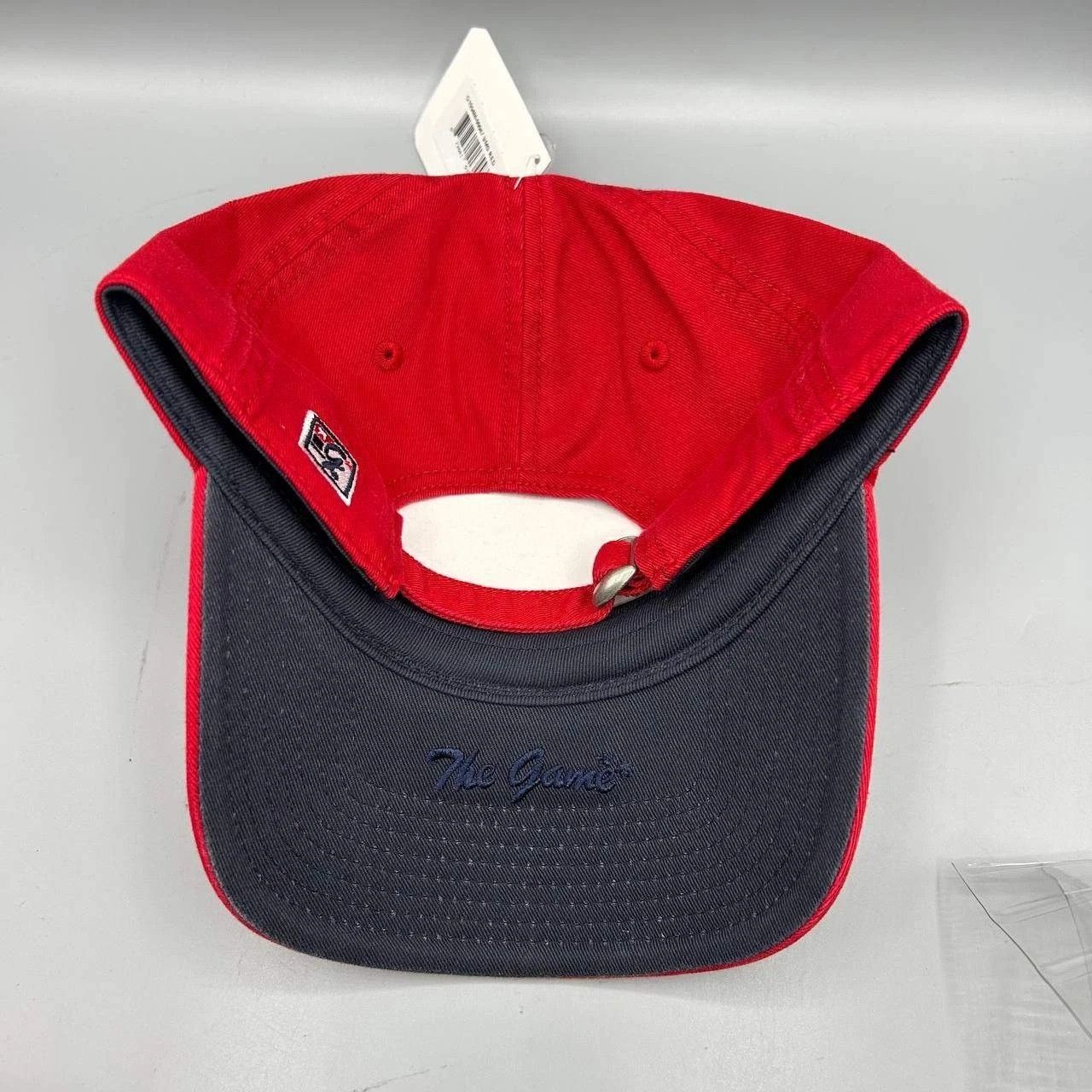 The Game Ole Miss Rebels NCAA Hat Men Red Blue Strap Back Cotton Size ONE SIZE - 3 Thumbnail