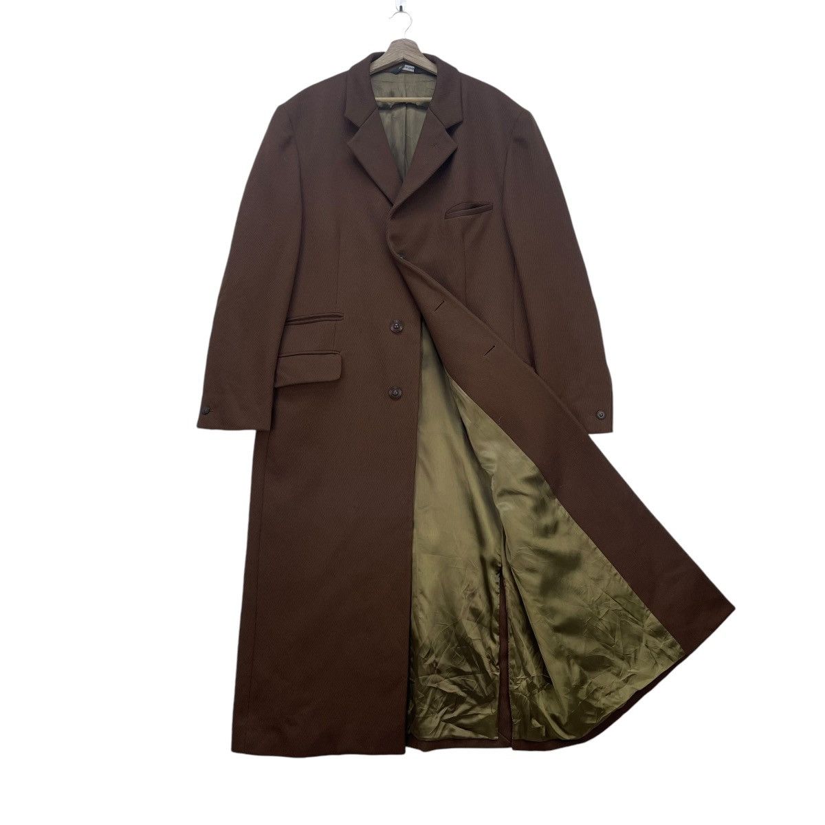 Autumn Cashmere × Versace × Versus Versace 💥Vintage Giani Versus Overcoat Medusa Button Jacket Size US L / EU 52-54 / 3 - 1 Thumbnail