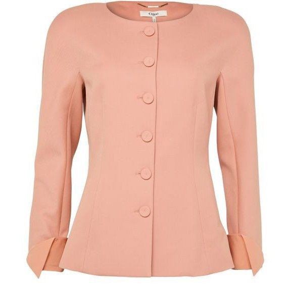 Chloe CHLOE Single Breasted Blushy Pink Wool Jacket New & Authenti Size M / US 6-8 / IT 42-44 - 1 Thumbnail