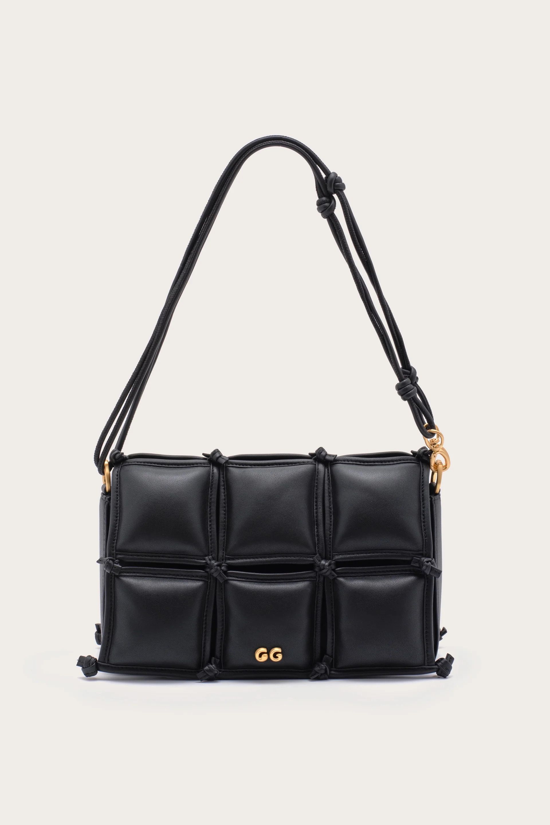 Cult Gaia os11x0326 Size: OS / Puffer Crossbody Bag in Black Size ONE SIZE - 3 Thumbnail