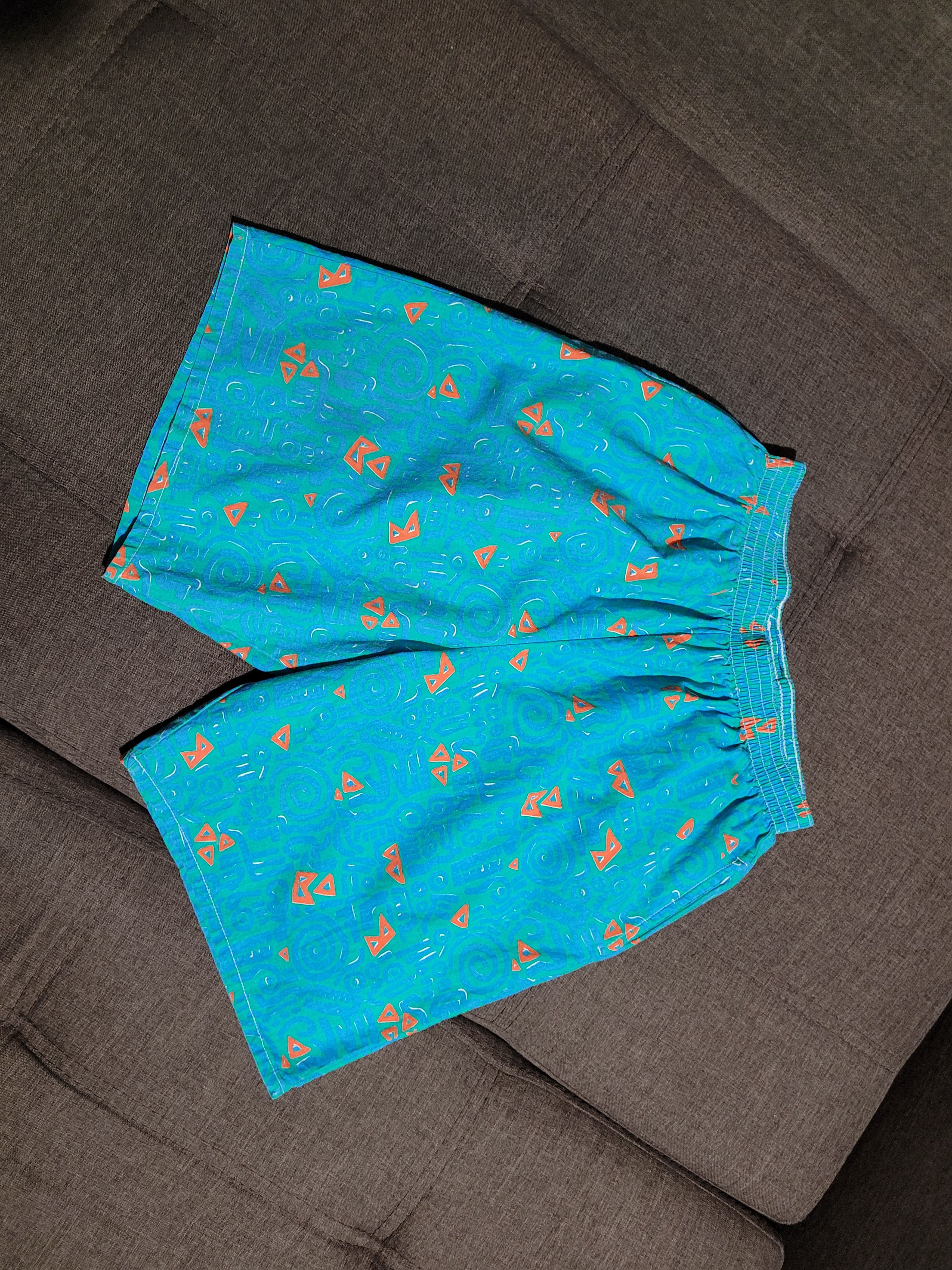 Speedo Vintage abstraction Speedo swimshorts 80 90 Size 34" / US 12 / IT 48 - 1 Thumbnail