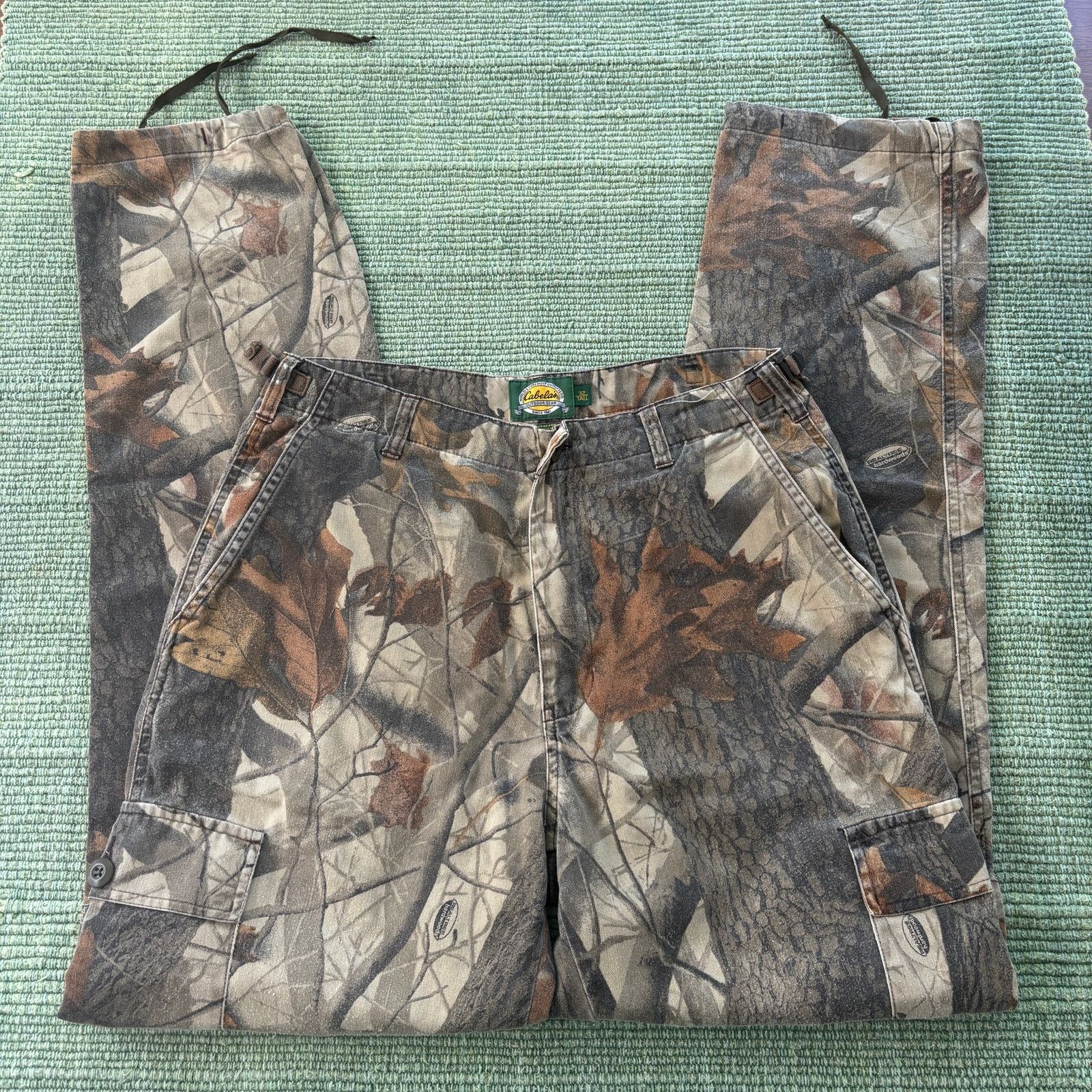 Cabelas × Vintage Vintage Cabela's x Realtree Camo Cargo Pants 32x34 Size 32" / US 10 / IT 46 - 1 Thumbnail