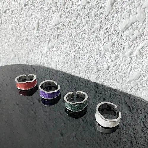 Other Future Jewelry Rings Open Size Chrome Ring (Size 7-13) Size ONE SIZE - 4 Thumbnail
