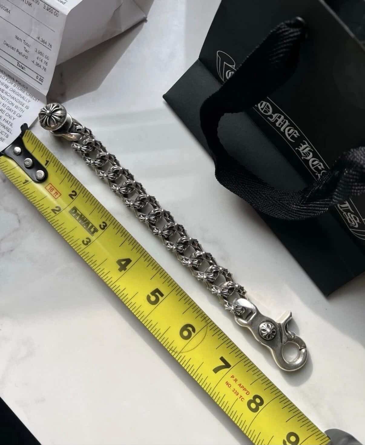 Chrome Hearts Chrome Hearts 12 link cuban chain Size ONE SIZE - 8 Thumbnail