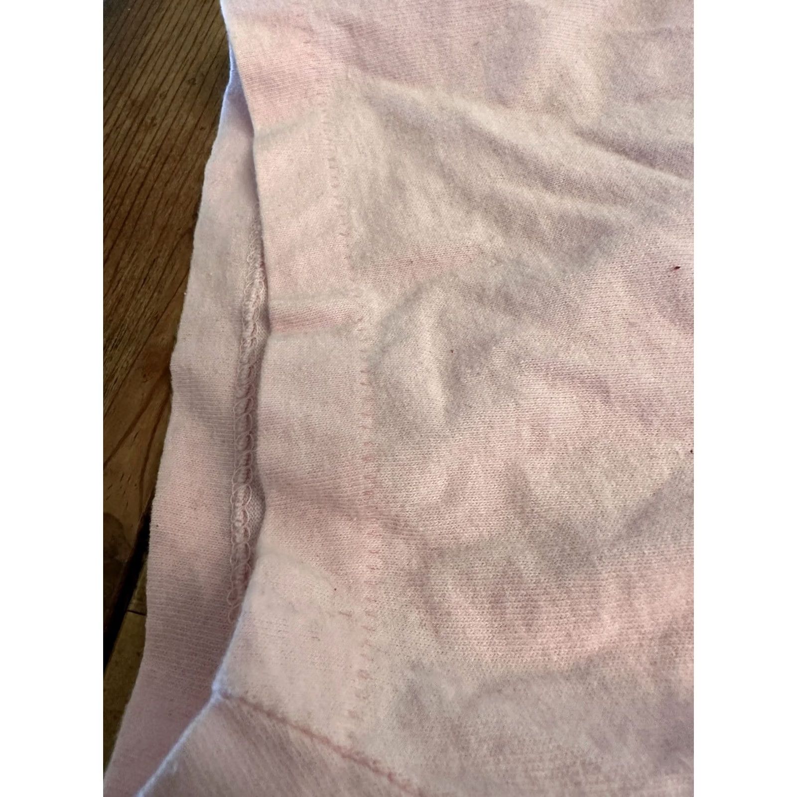 Vintage VINTAGE I Don’t Do Mornings San Fran Women’s Sleep Shirt Single Stitch Pink 23”x37” Sleepshirt Women One Size Tall Stitch Size ONE SIZE - 3 Thumbnail