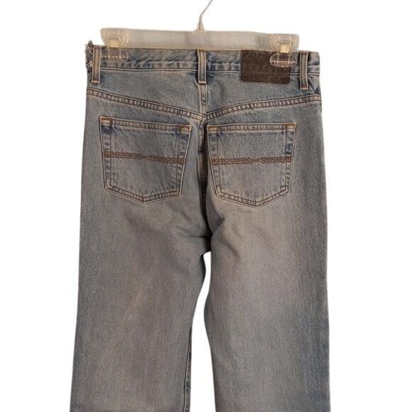 Express Express Jeans Size 3/4R Womens Boot Cut Light Wash Denim Blu Size 28" / US 6 / IT 42 - 9 Thumbnail