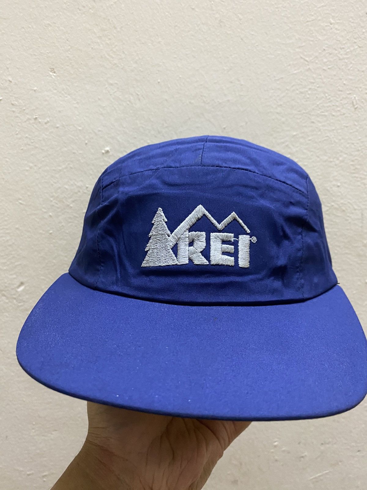 Goretex × Rei Vintage USA REI x Vasque Gore Tex Navy 5 Panel Hat Size ONE SIZE - 1 Thumbnail