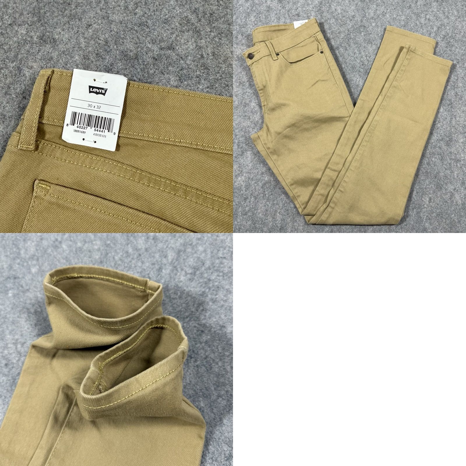 Levi's Levi's 711 Skinny Jeans Women Brown Size 30x32 32x31 NWT Mid Rise 31 Inseam 5-Pocket Denim Stretch Slim NWT Size 30" / US 8 / IT 44 - 11 Thumbnail