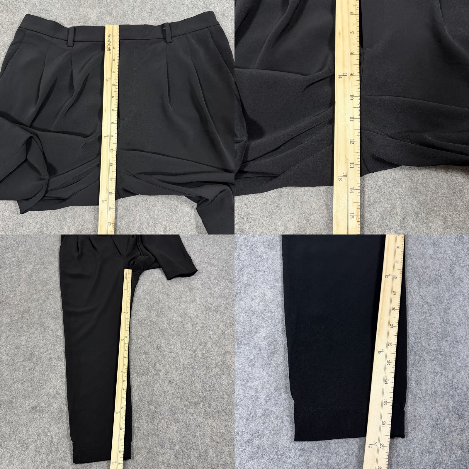 Uniqlo Uniqlo Casual Ankle Taper Pants Women's L Black Size 36" / US 14 / IT 50 - 9 Thumbnail