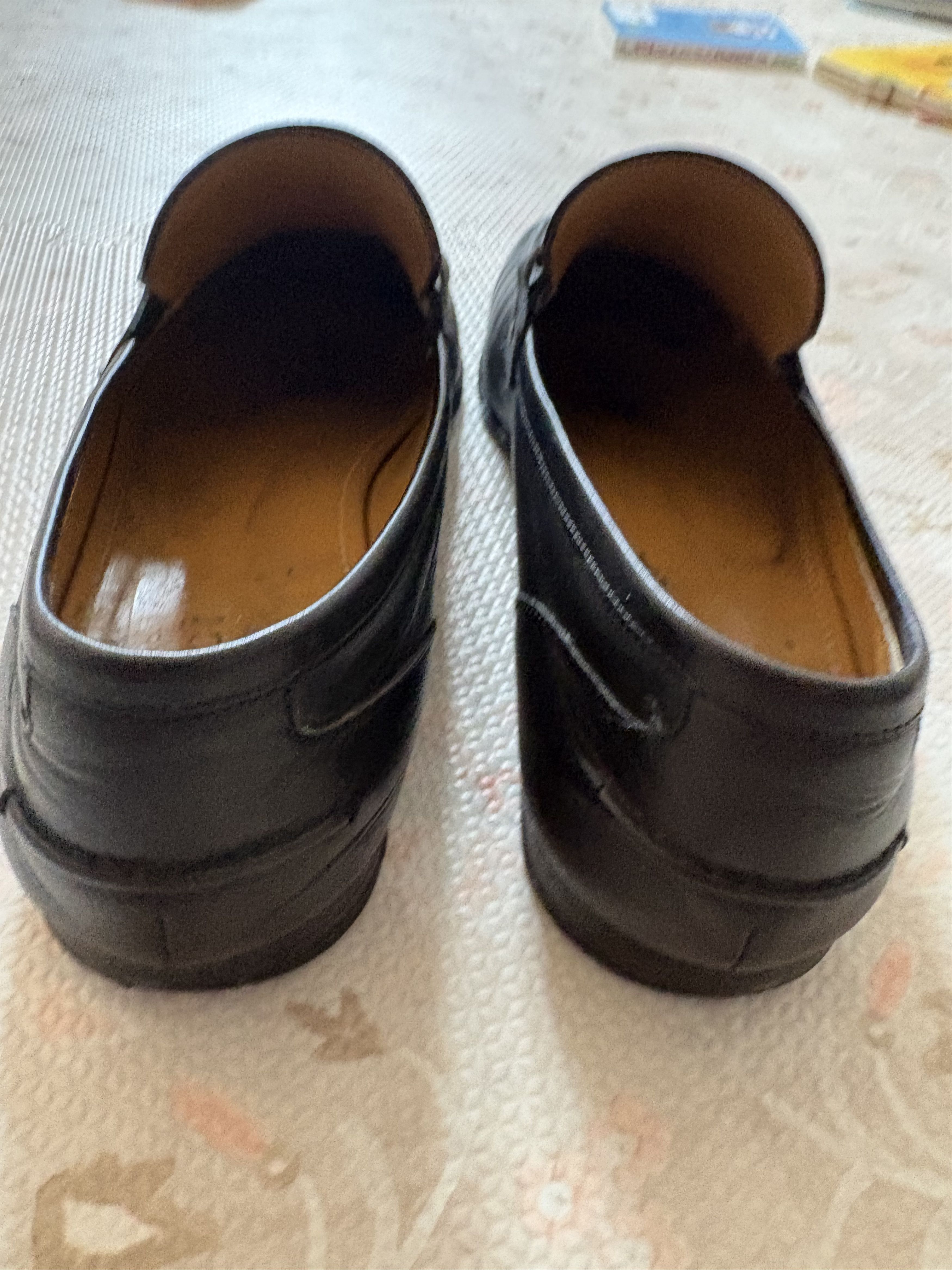Gucci Gucci Loafers - Black / Gold - 9.5m Size US 10 / EU 43 - 2 Thumbnail