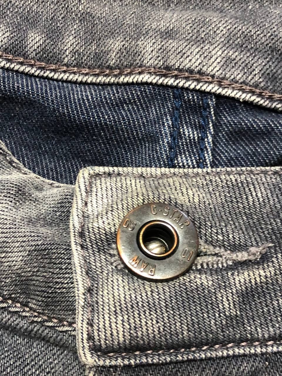 G-Star streetwear jeans G-Star Raw denim pants vintage GS 3301 Slim Size US 30 / EU 46 - 6 Thumbnail