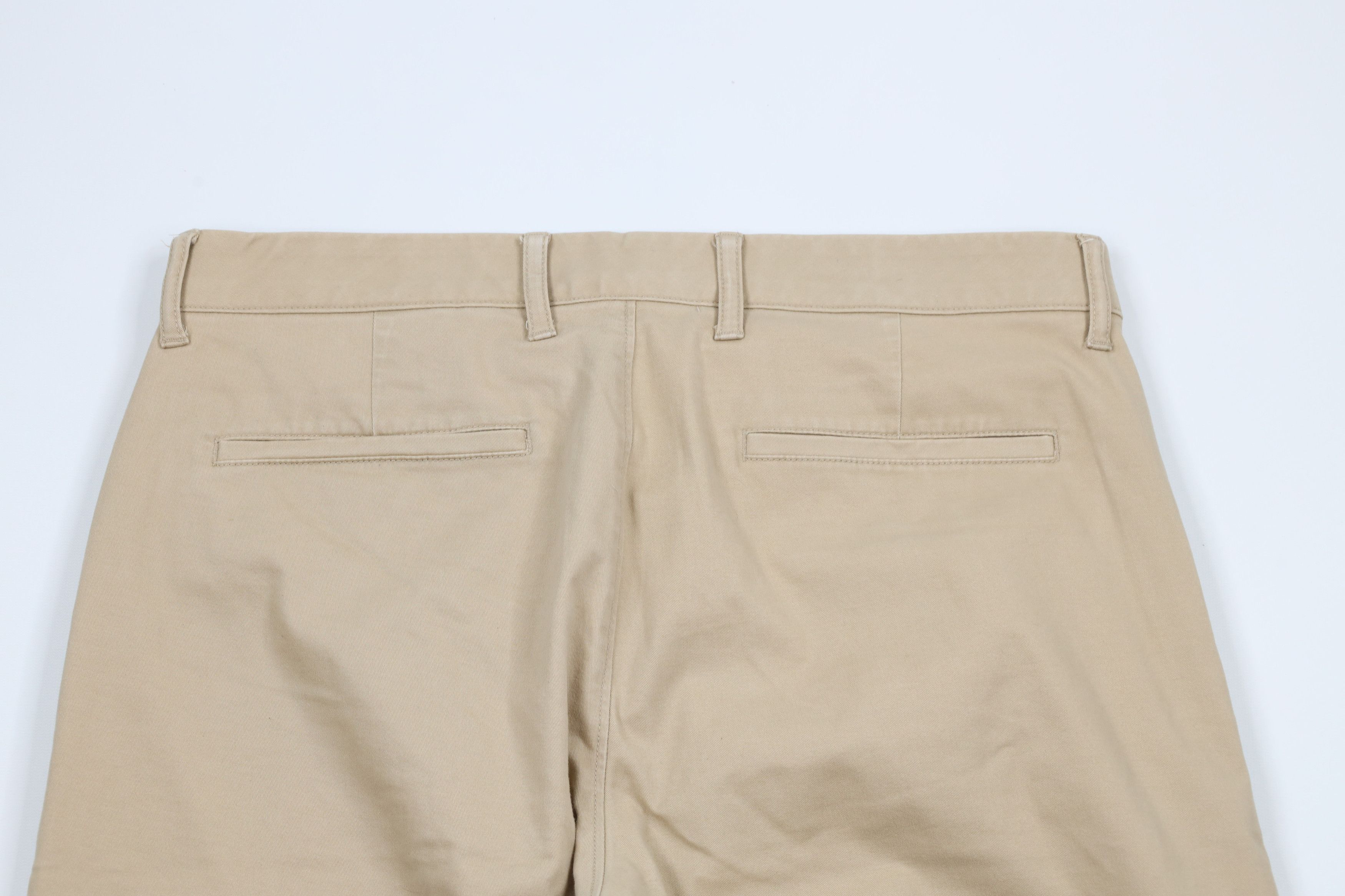 J.Crew × Vintage J Crew Thompson Slim Fit Flat Front Chinos Chino Pants Khaki Size US 32 / EU 48 - 8 Thumbnail