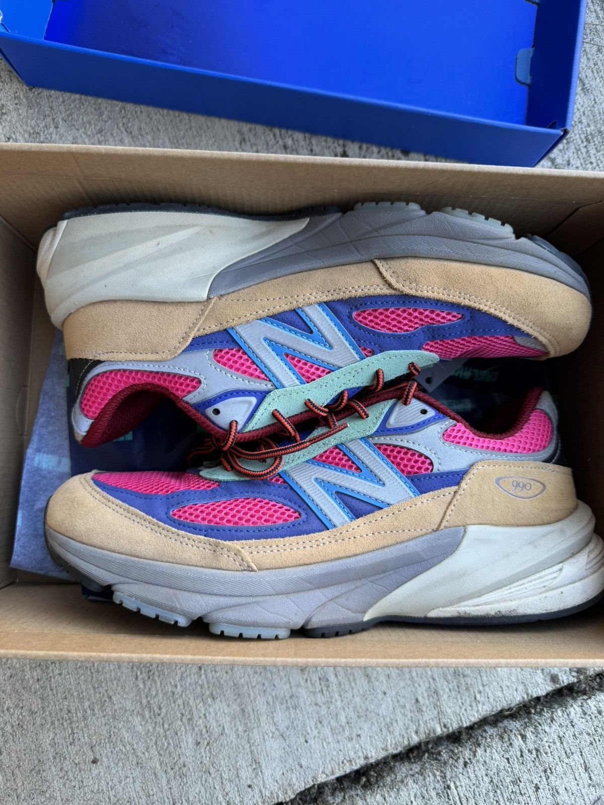Action Bronson × New Balance Action Bronson New Balance 990v6 Ainozama Size US 7.5 / EU 40-41 - 1 Thumbnail