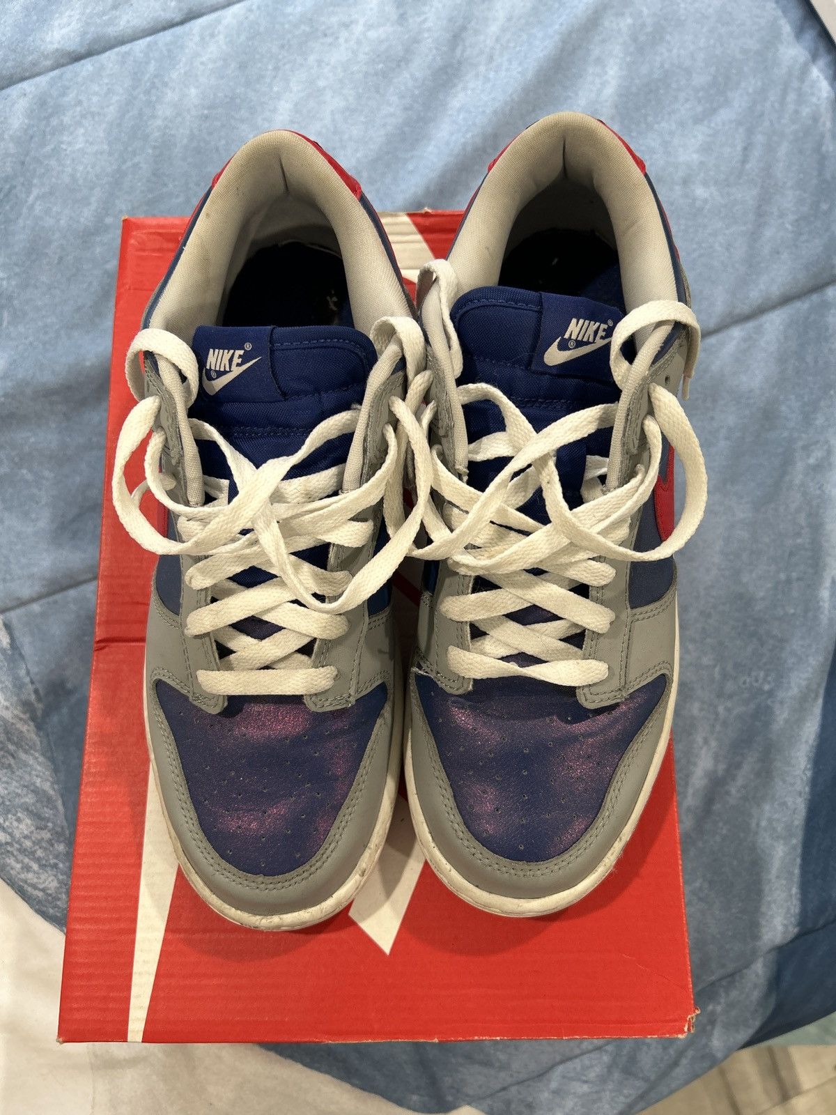image of Nike Dunk Samba Shoes in Hyper Blue, Men's (Size 8)