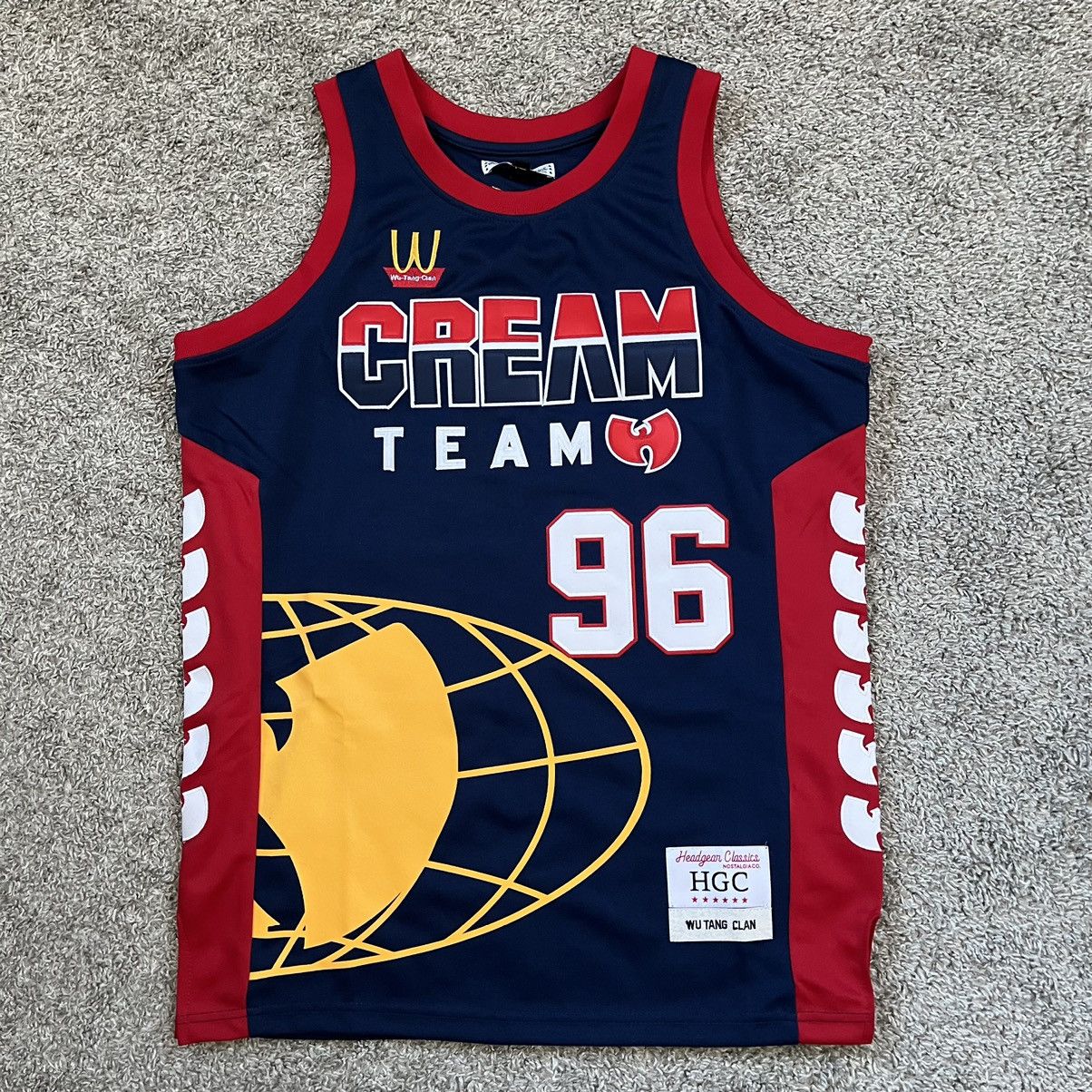 image of Wu Tang Clan x Wutang Wu-Tang Jersey Size Large Wutang Basketball Gza Raekwon in Navy, Men's