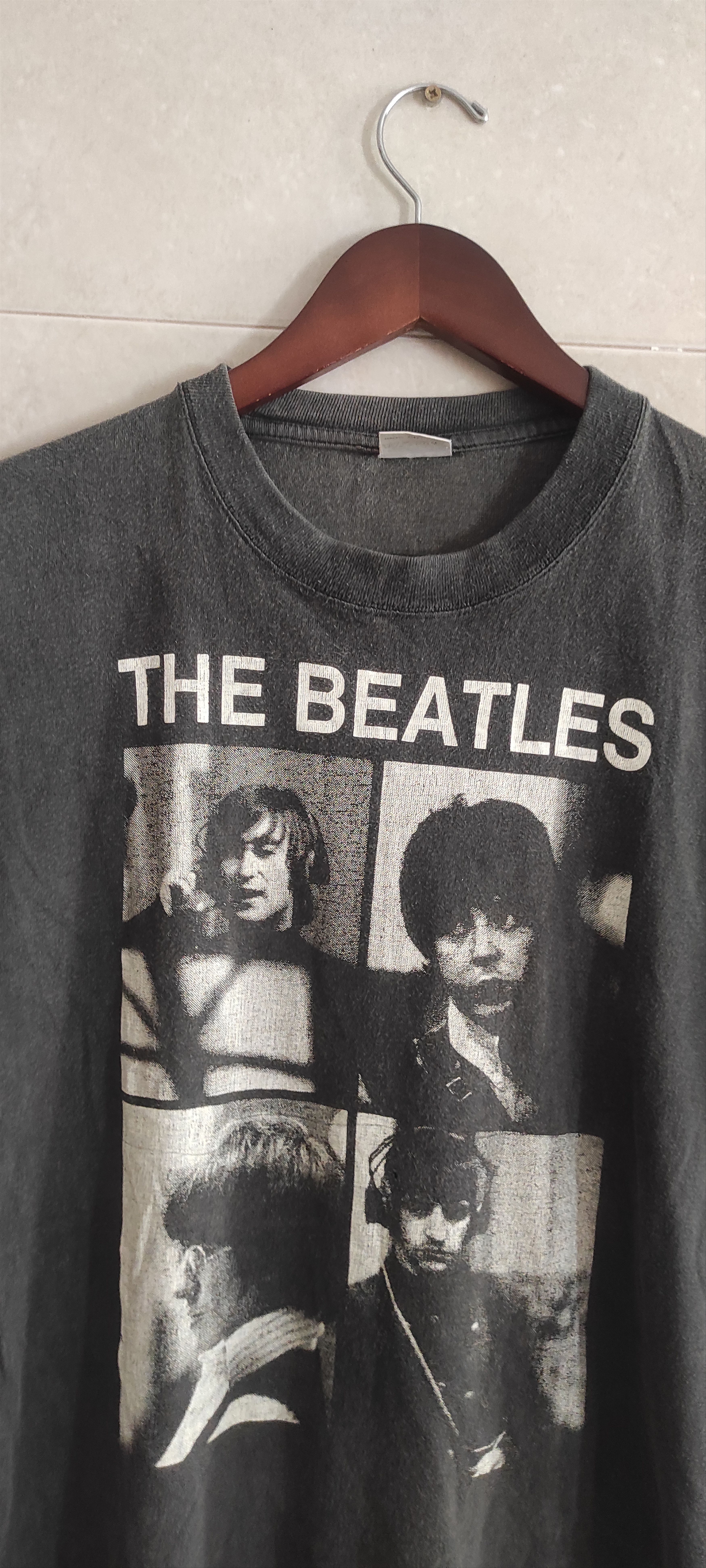 Band Tees × Vintage Vintage 90s The Beatles Rock Band Unique Men's T-Shirt Size US M / EU 48-50 / 2 - 9 Thumbnail