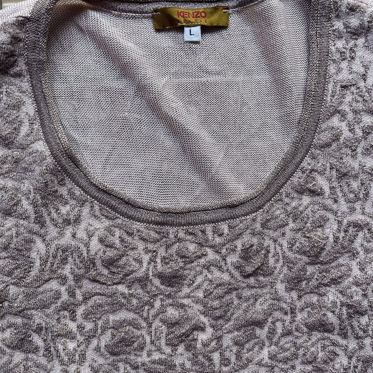 Kenzo Vintage Kenzo Knitwear Tee Size L / US 10 / IT 46 - 2 Thumbnail