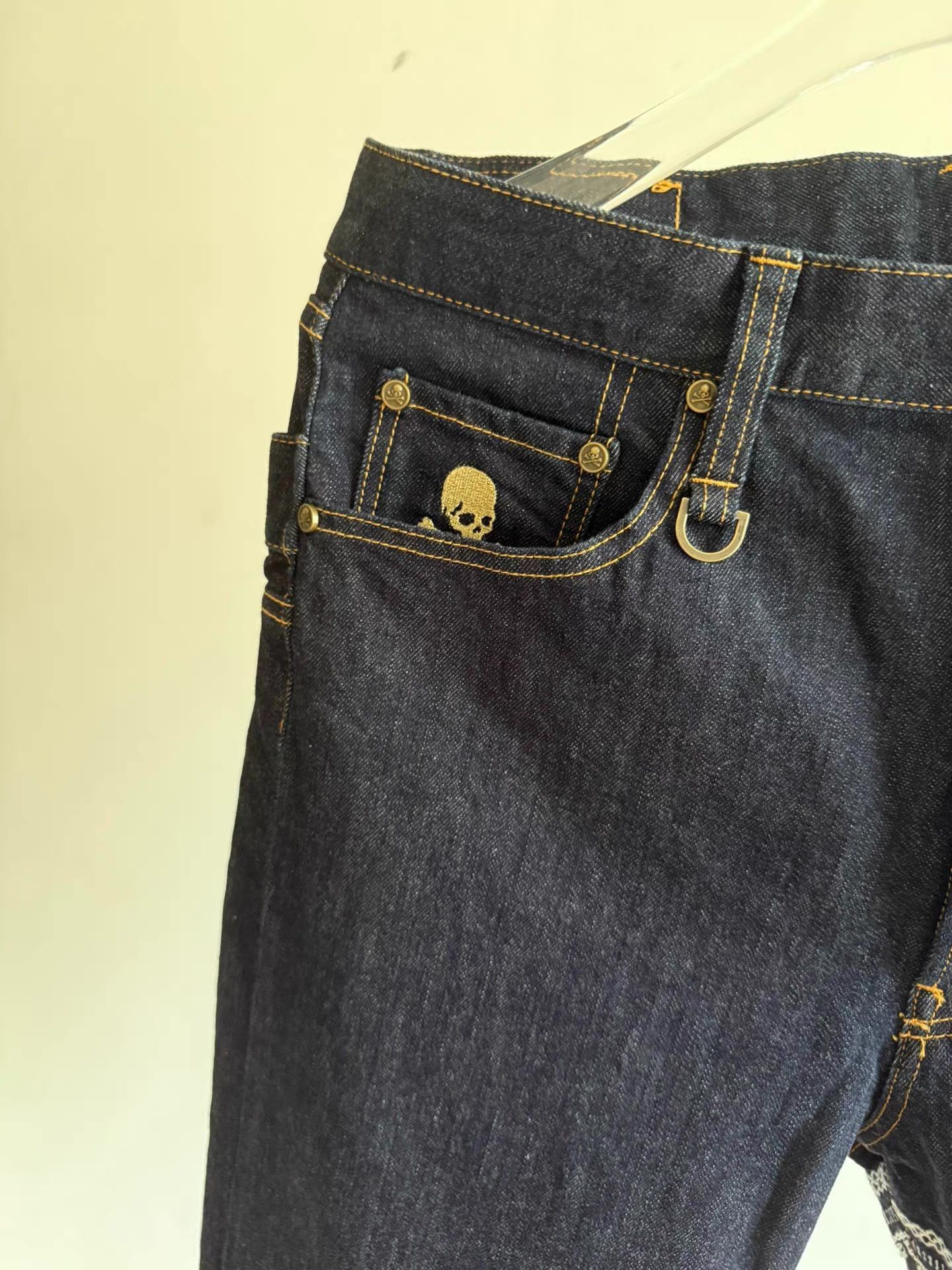 Mastermind Japan Mastermind Japan Gold Thread Jeans Q17 Size US 32 / EU 48 - 7 Thumbnail